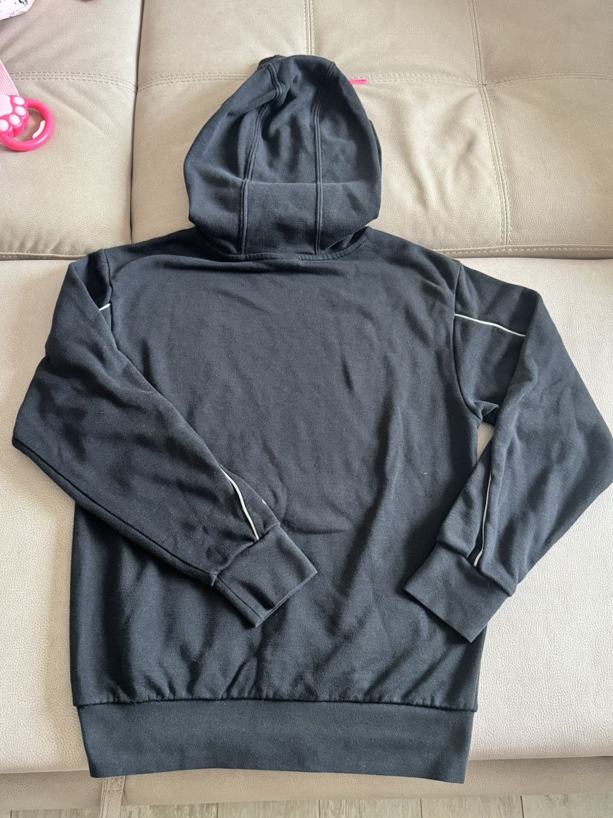 Adidas Adidas Black XS Hoodie with Big Logo Size US XS / EU 42 / 0 - 4 Thumbnail