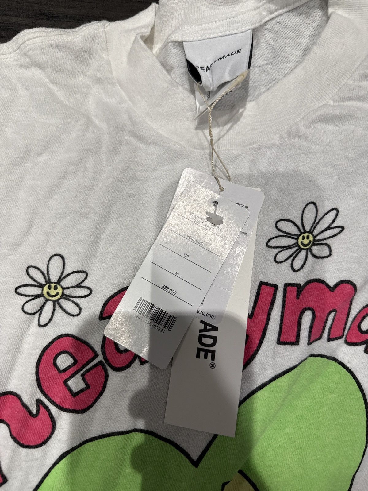 READYMADE Readymade Graphic Shirt White Size US M / EU 48-50 / 2 - 3 Thumbnail