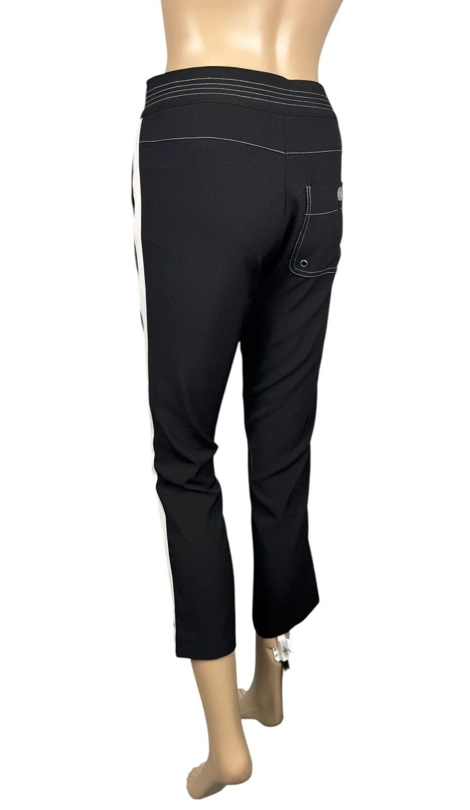 Chloe Chloe Crop Skinny Pants Viscose Acetate size 36 Size 26" / US 2 / IT 38 - 6 Thumbnail