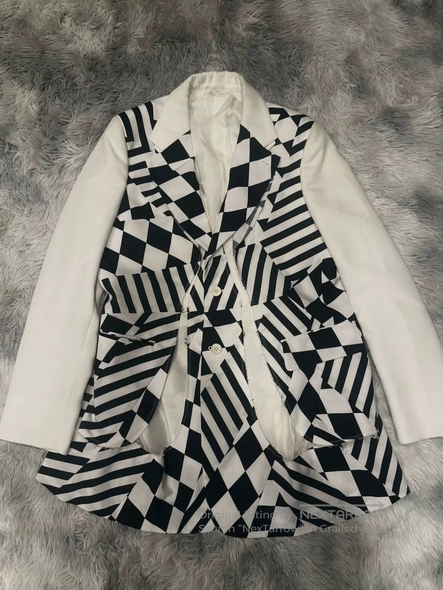 Comme des Garcons CommeDesGarsons CDG Deconstructed Blazer. Size US M / EU 48-50 / 2 - 1 Thumbnail