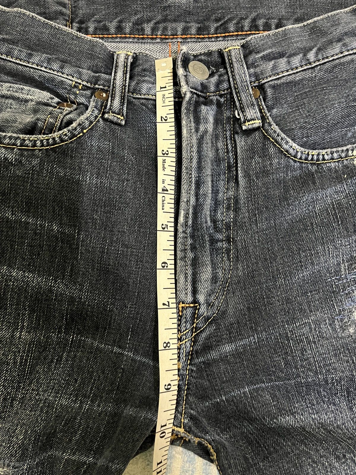 45rpm 💥 45rpm Distressed Denim Size 26" / US 2 / IT 38 - 14 Thumbnail