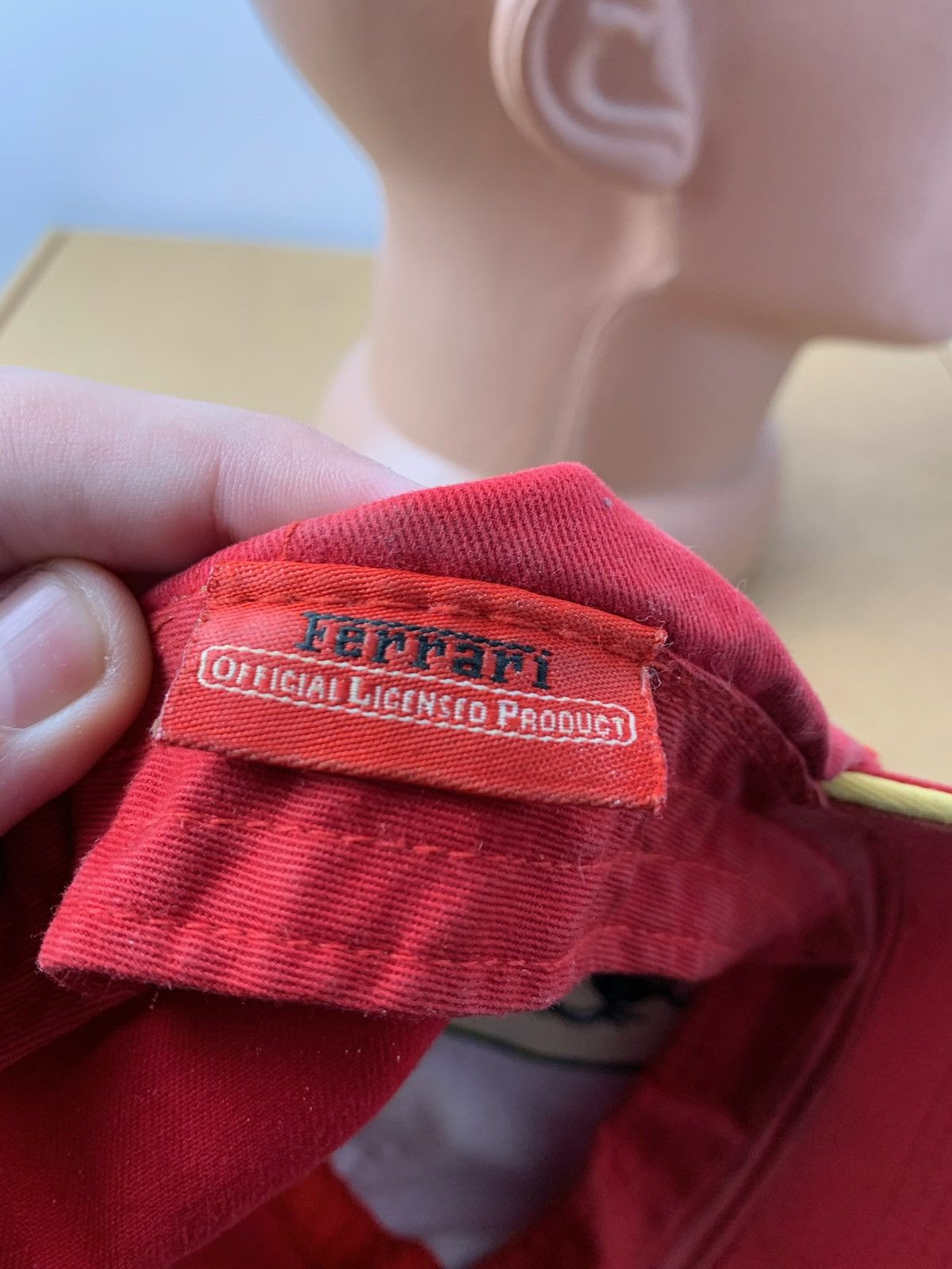 Ferrari × Vintage Vintage Ferrari Cap racing Michael Schumacher logo Size ONE SIZE - 7 Thumbnail