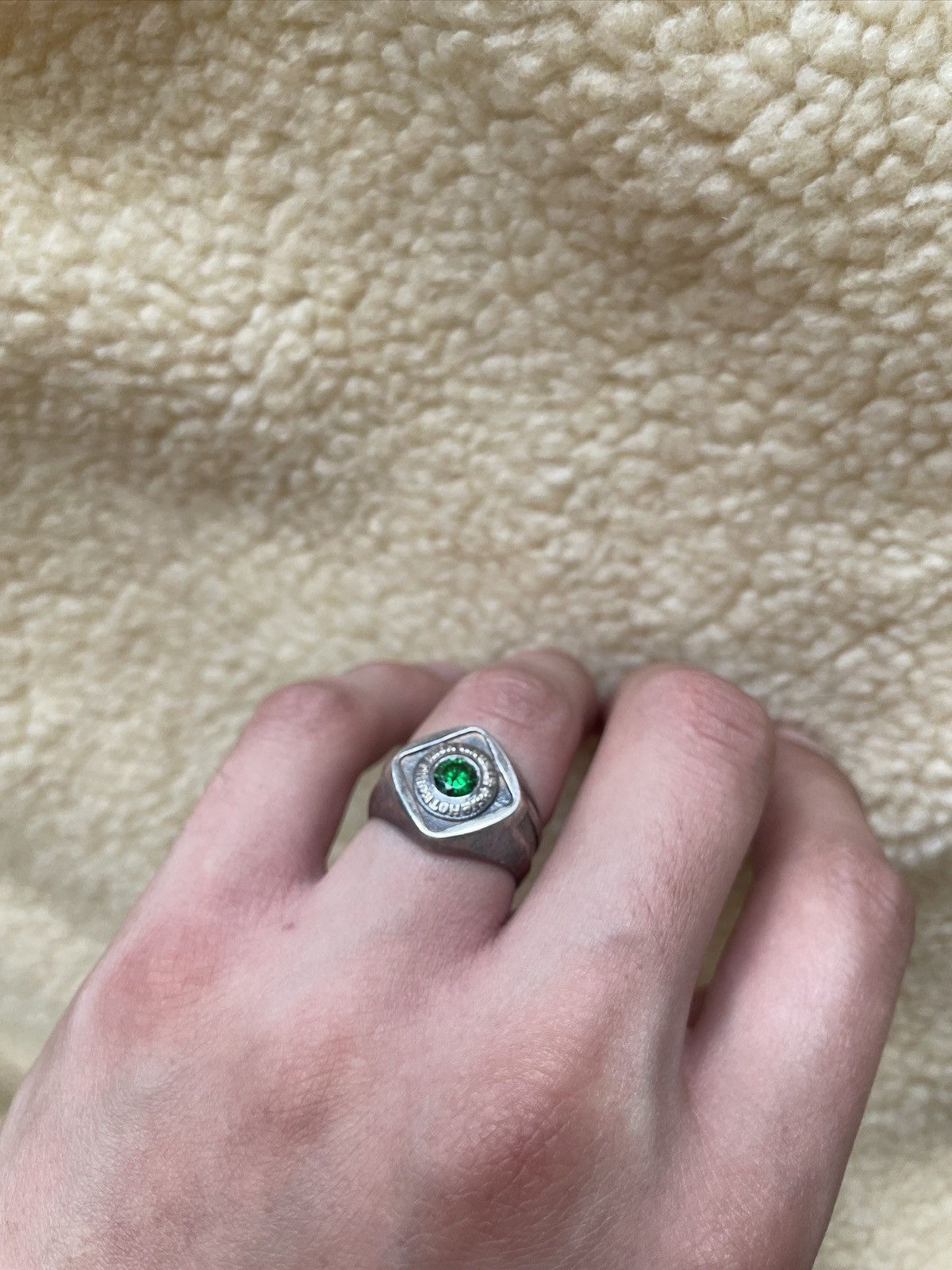 Other MAPLE - EMERALD x 925 SILVER RING Size ONE SIZE - 9 Thumbnail