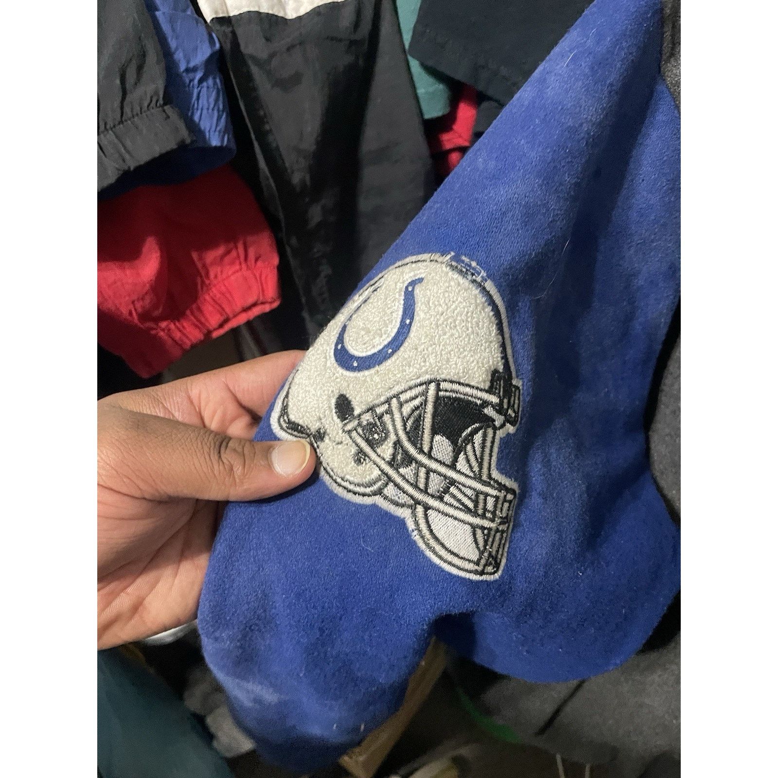 NFL Size XL-Indianapolis Colts NFL Football Jacket Apparel Coat Size US XL / EU 56 / 4 - 5 Thumbnail