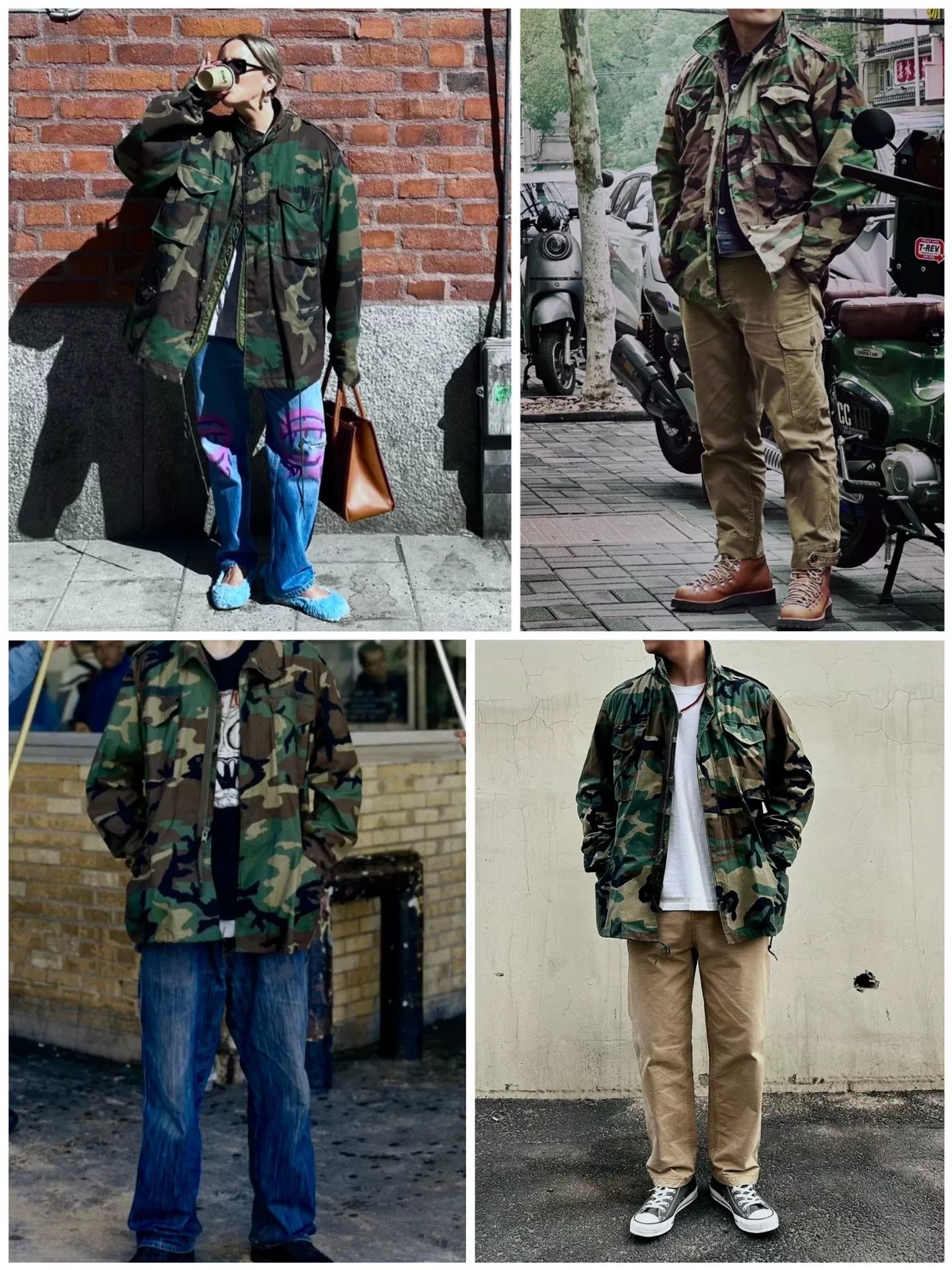 Vintage Vintage 1993 Military M65 Camo Jacket Size US M / EU 48-50 / 2 - 1 Thumbnail