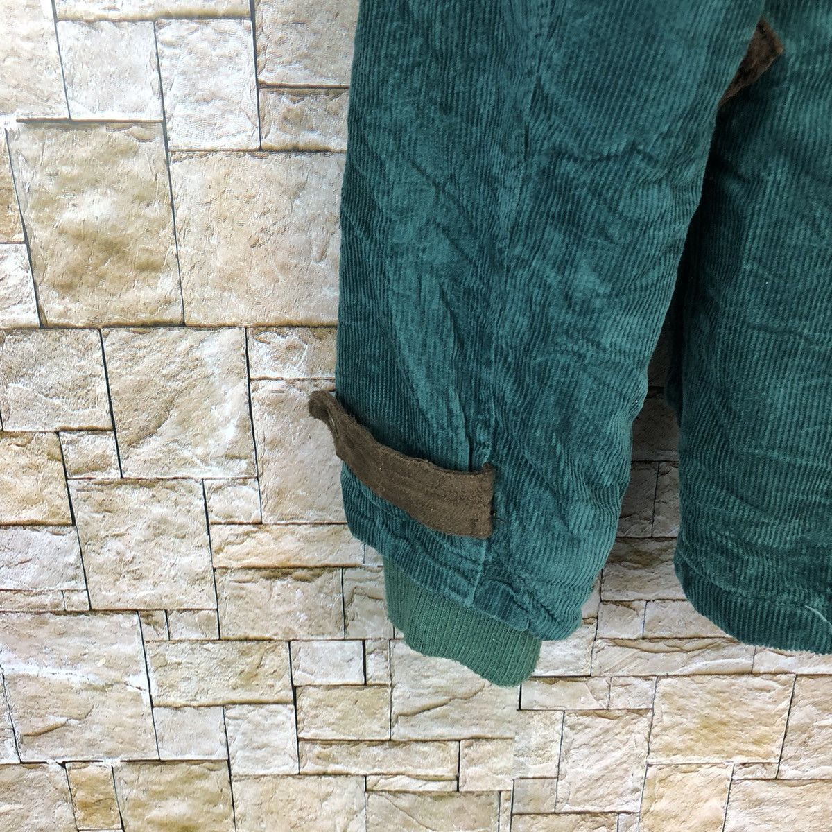 Japanese Brand Something By UGIZ jean corduroy Green sweater hoodie #A664 Size US S / EU 44-46 / 1 - 15 Thumbnail