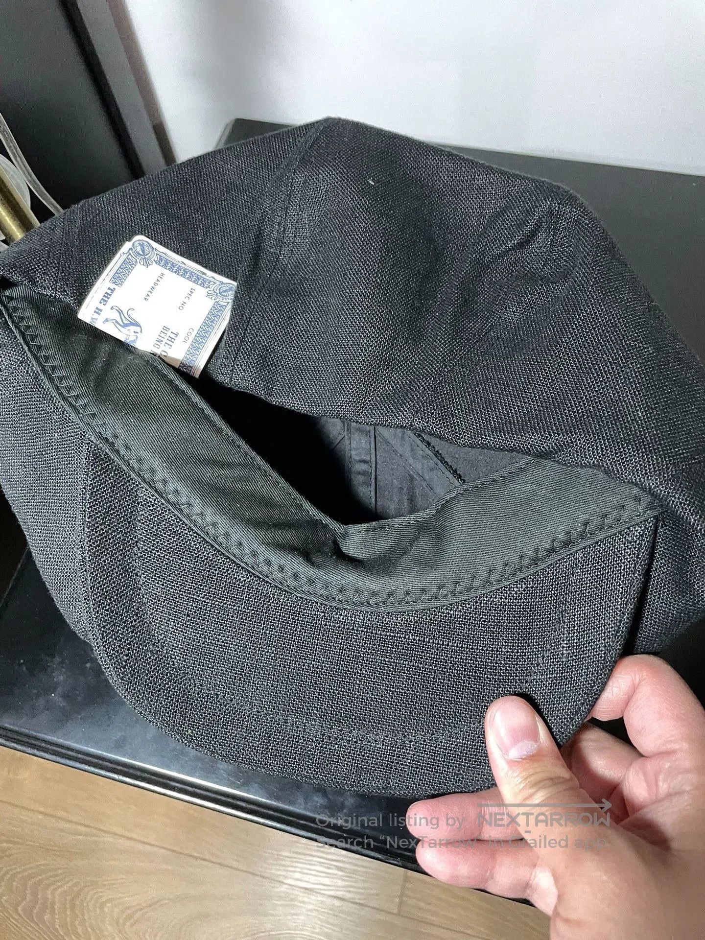 THE H.W.DOG&CO. H.W.Dog Summer Linen Gentleman Hat. Size ONE SIZE - 4 Thumbnail