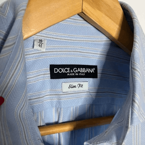Dolce & Gabbana Dolce & Gabbana | Striped Button Up Size US L / EU 52-54 / 3 - 4 Thumbnail