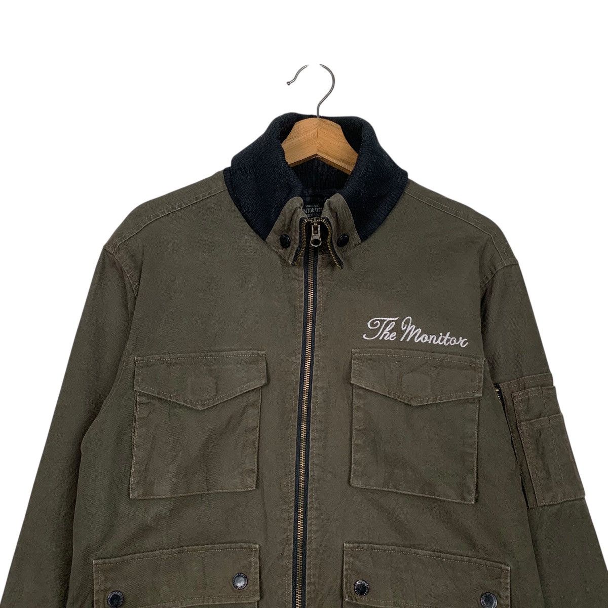 Japanese Brand Monitor Heaven Union Made Multipocket Jacket Size US S / EU 44-46 / 1 - 2 Thumbnail