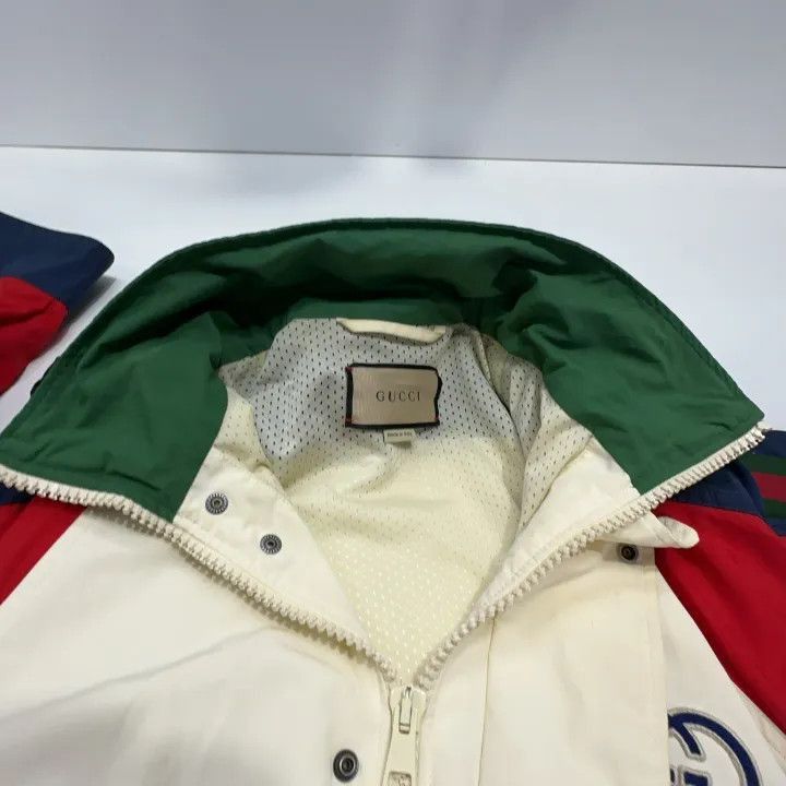 Gucci Gucci Gucci High Neck Color Block Jacket -2506 Size US L / EU 52-54 / 3 - 5 Thumbnail