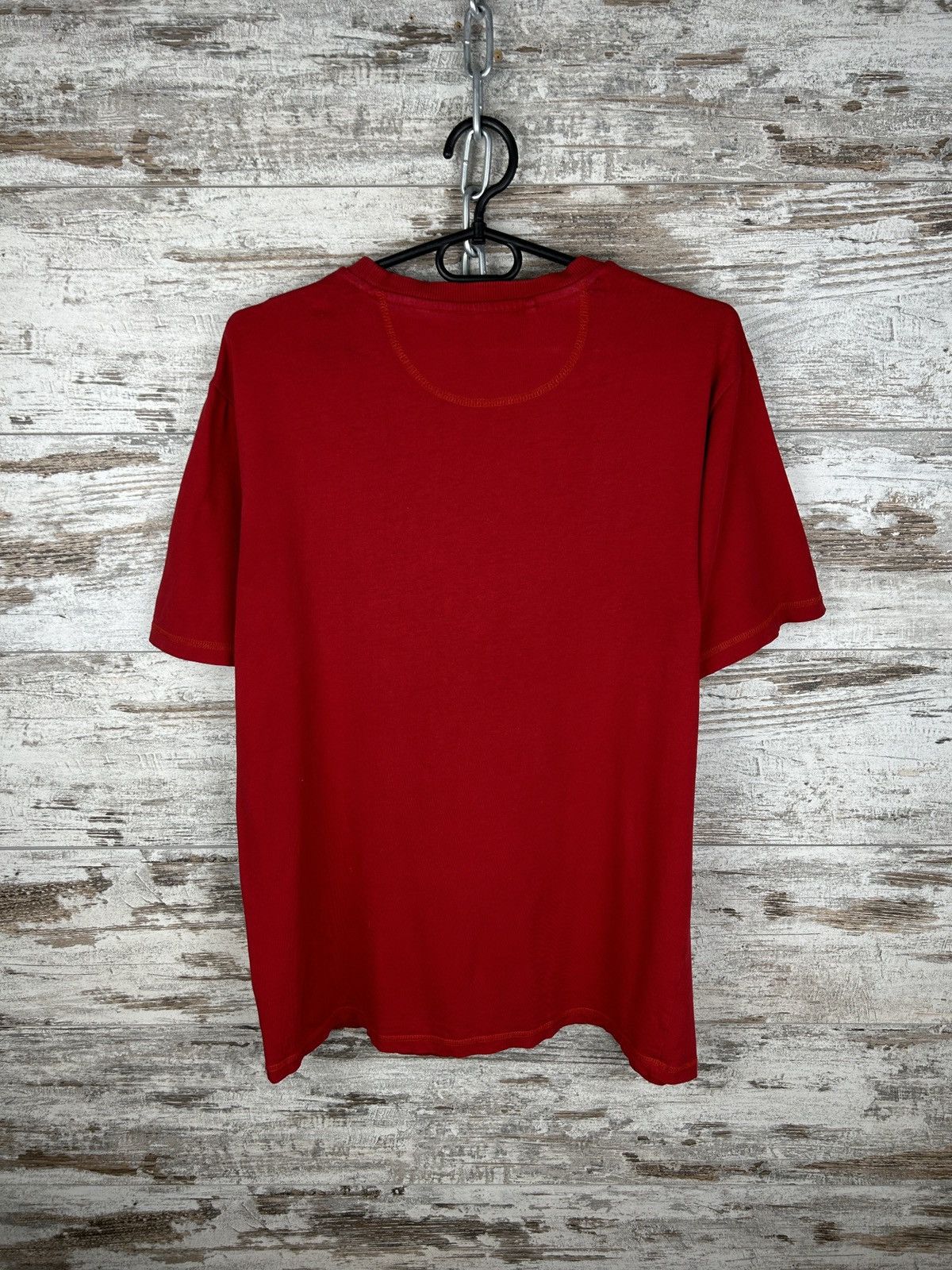Diesel × Vintage Mens Vintage Diesel big logo centre T-shirt tee streetwear Size US M / EU 48-50 / 2 - 11 Thumbnail