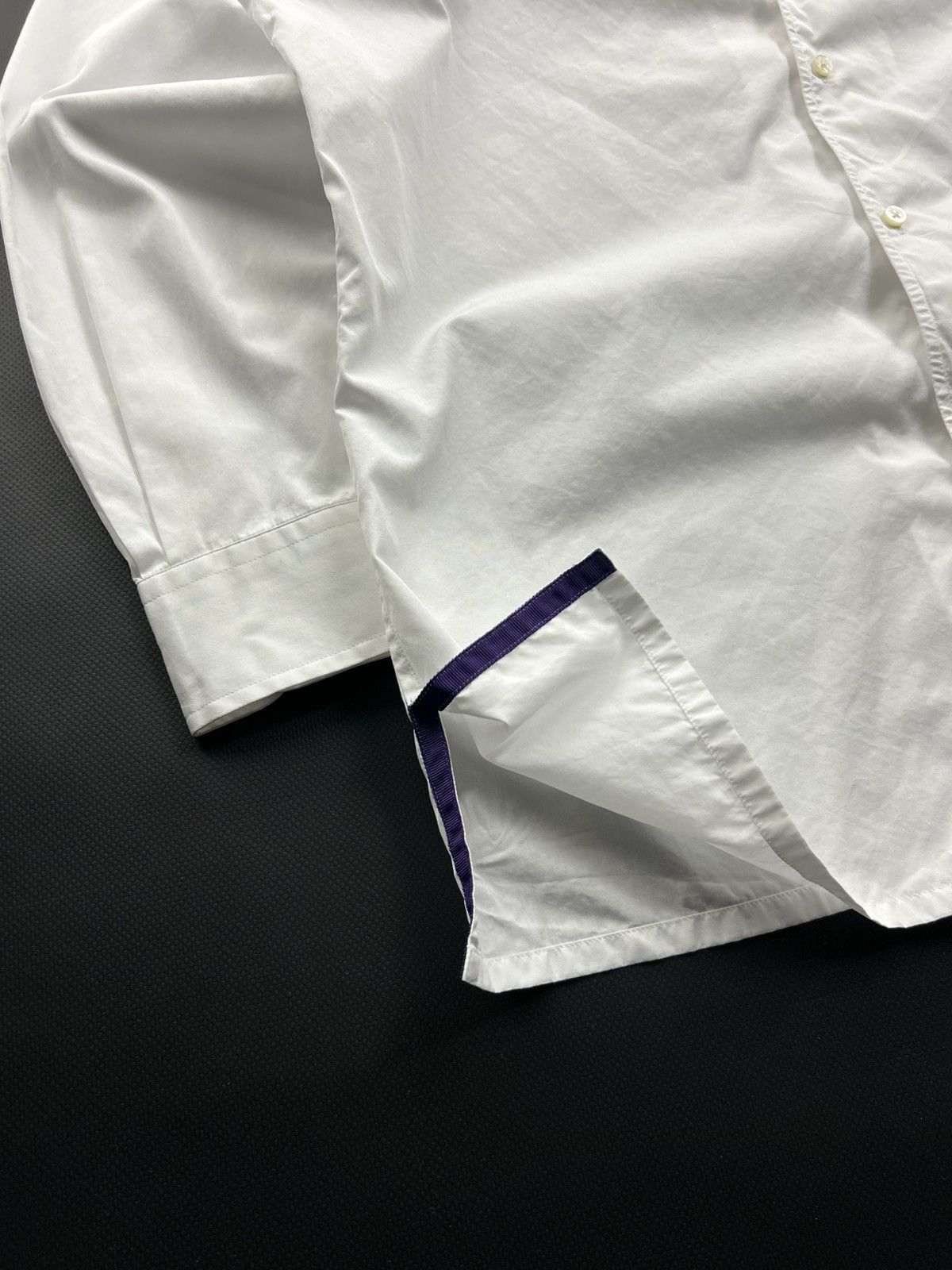 Ralph Lauren Purple Label Ralph Lauren Purple Label White Button-Up Shirt Women’s L 12 Size L / US 10 / IT 46 - 10 Thumbnail