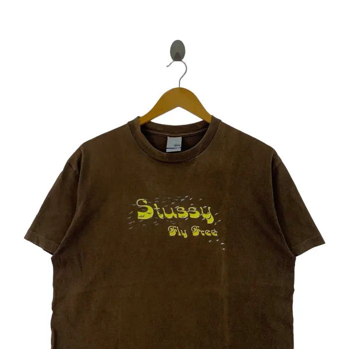 Stussy Vintage 90’ STUSSY FLY FREE Shawn Era Skate Tee Shirt Size US L / EU 52-54 / 3 - 2 Thumbnail