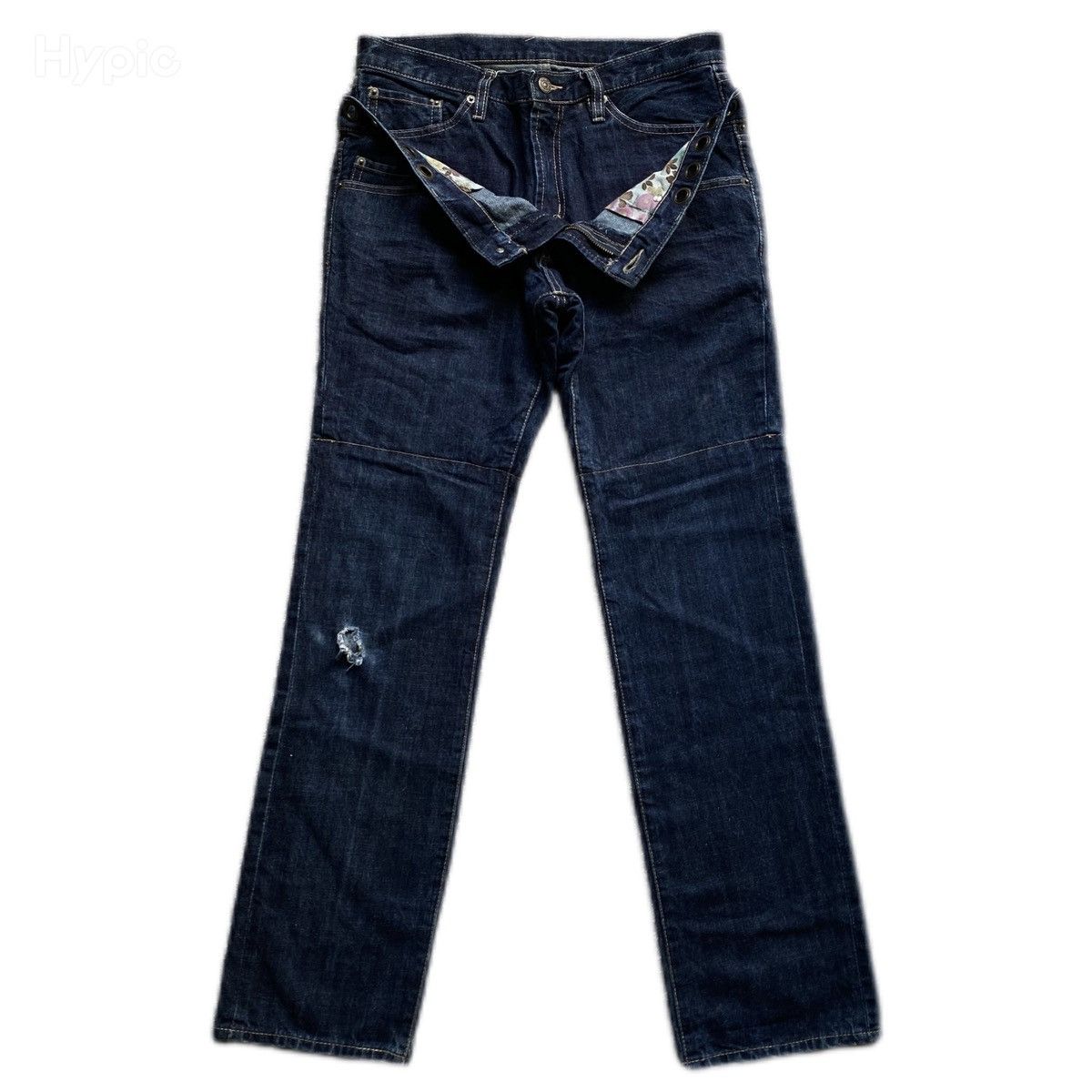 PPFM 🔥PPFM DOULE WAIST DENIM RARE PANTS. Size US 31 - 4 Thumbnail