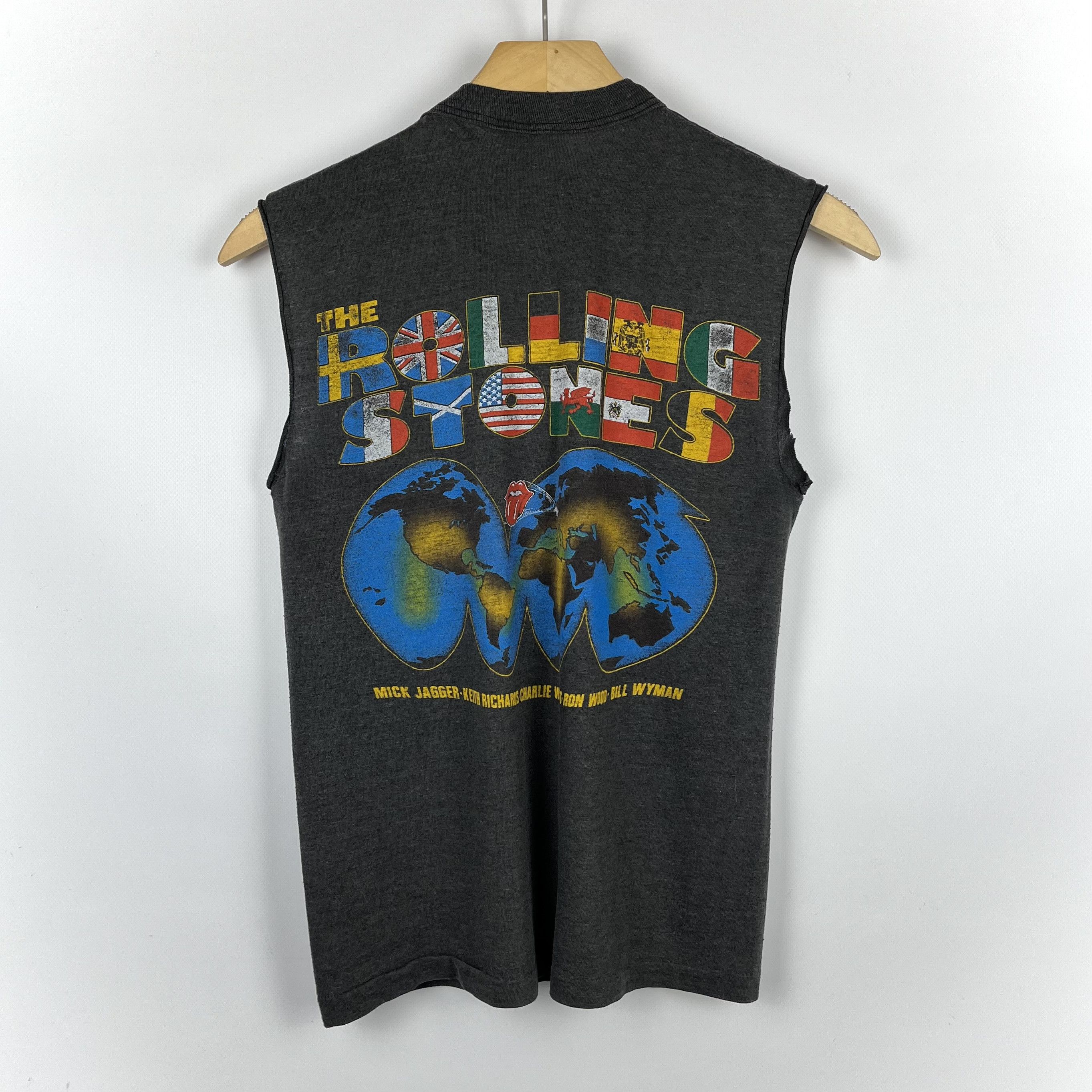 Band Tees Vintage The Rolling Stones Rock Band Tour T Shirt 1981/1982 Size US S / EU 44-46 / 1 - 16 Thumbnail