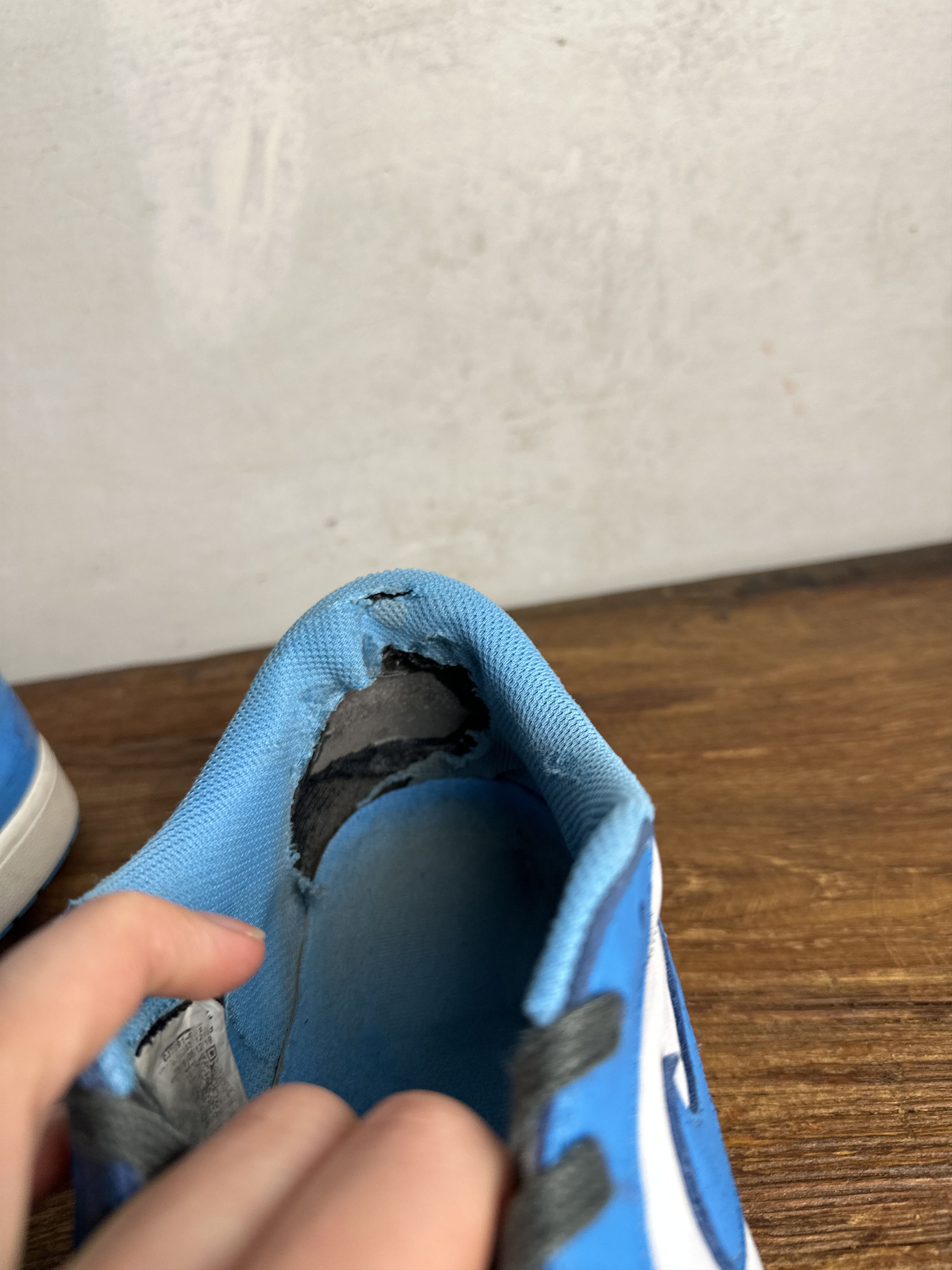 Jordan Brand Nike Air Jordan 1 Low SB Koston UNC Blue OG Sneakers Size US 10.5 / EU 43-44 - 12 Thumbnail