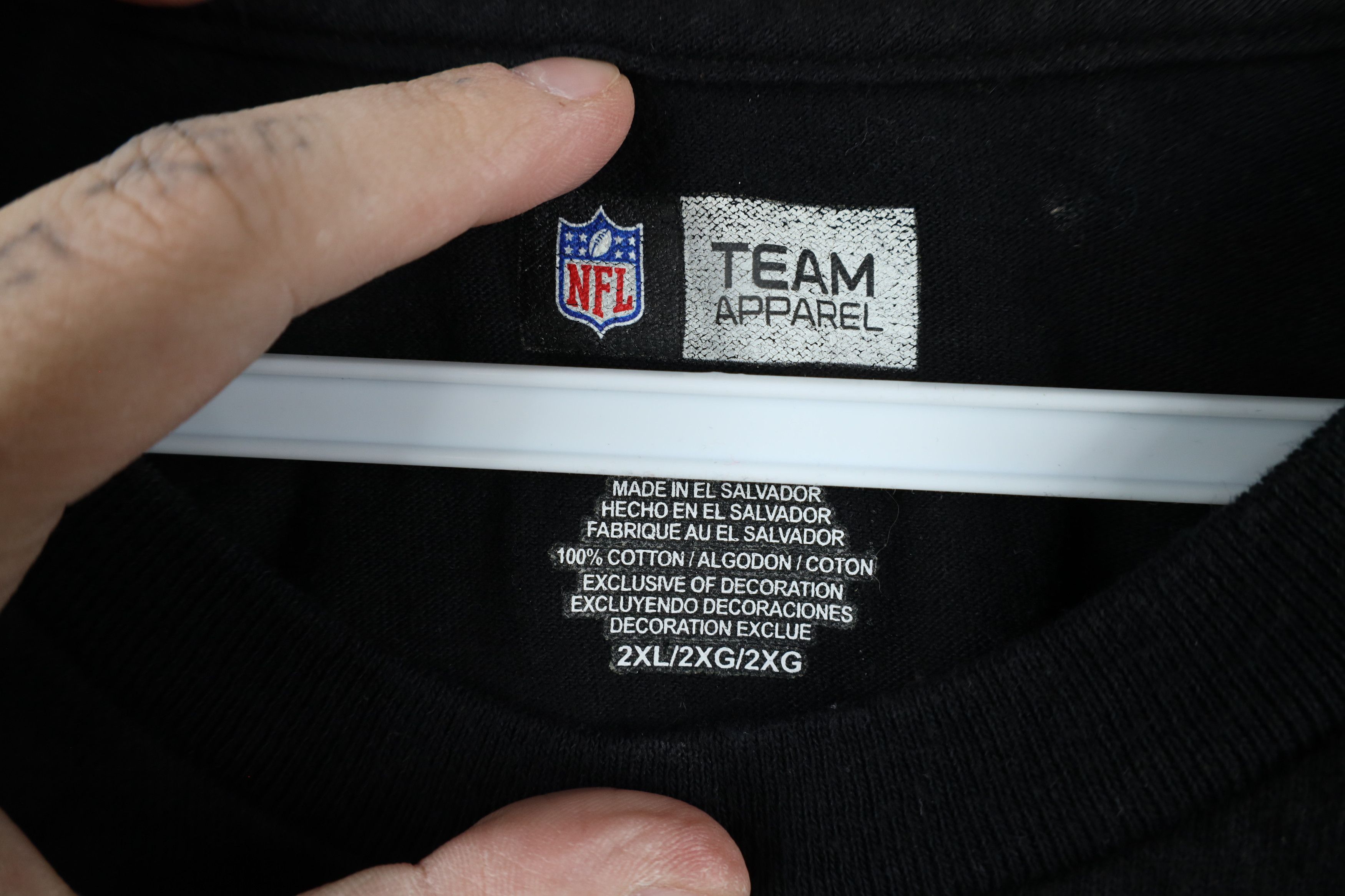 Vintage Vintage Y2K NFL Spell Detroit Lions Football T-Shirt Black Size US XXL / EU 58 / 5 - 5 Thumbnail