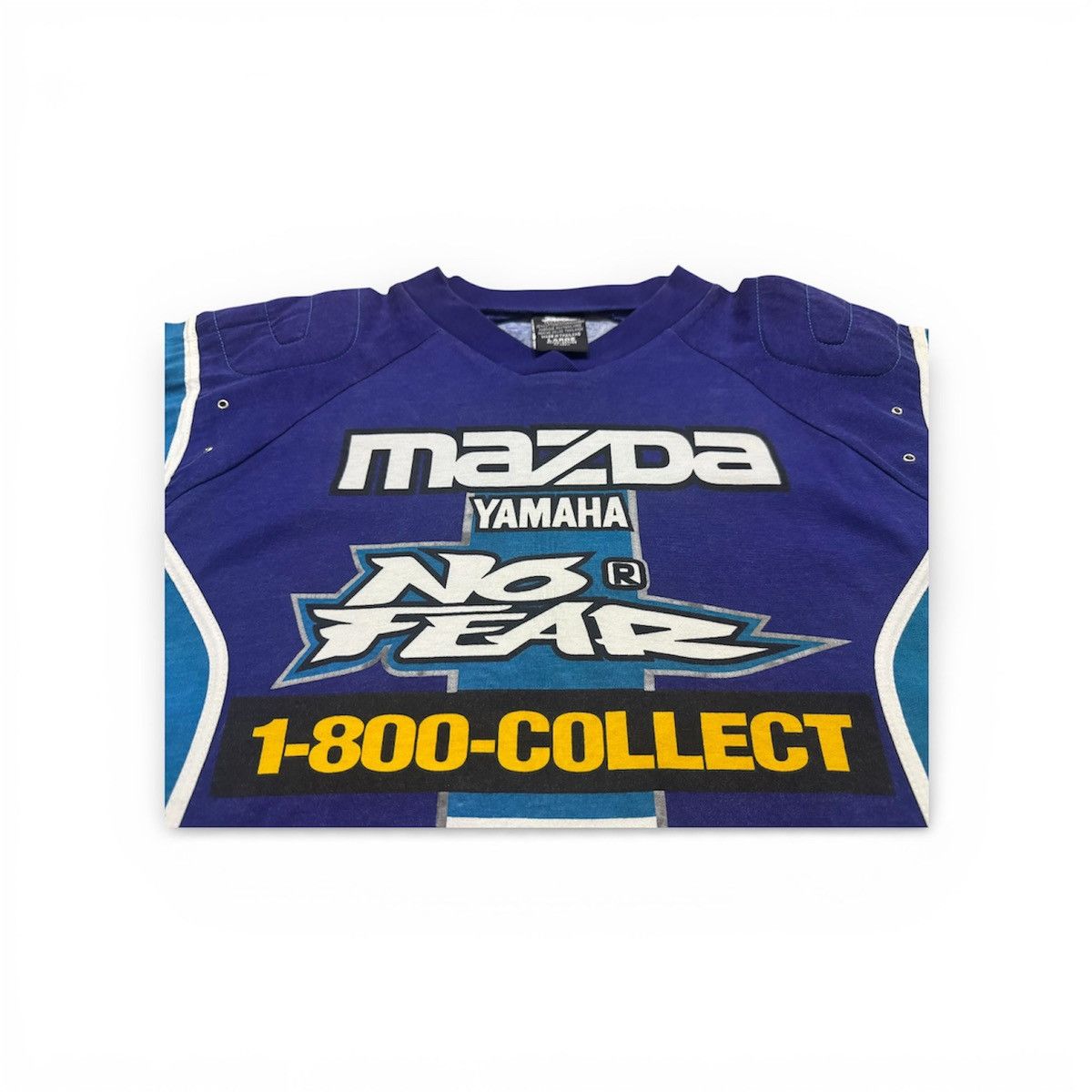 No Fear Vintage No Fear Jeremy McGrath Mazda Yamaha Motorcross L/S Size US L / EU 52-54 / 3 - 3 Thumbnail