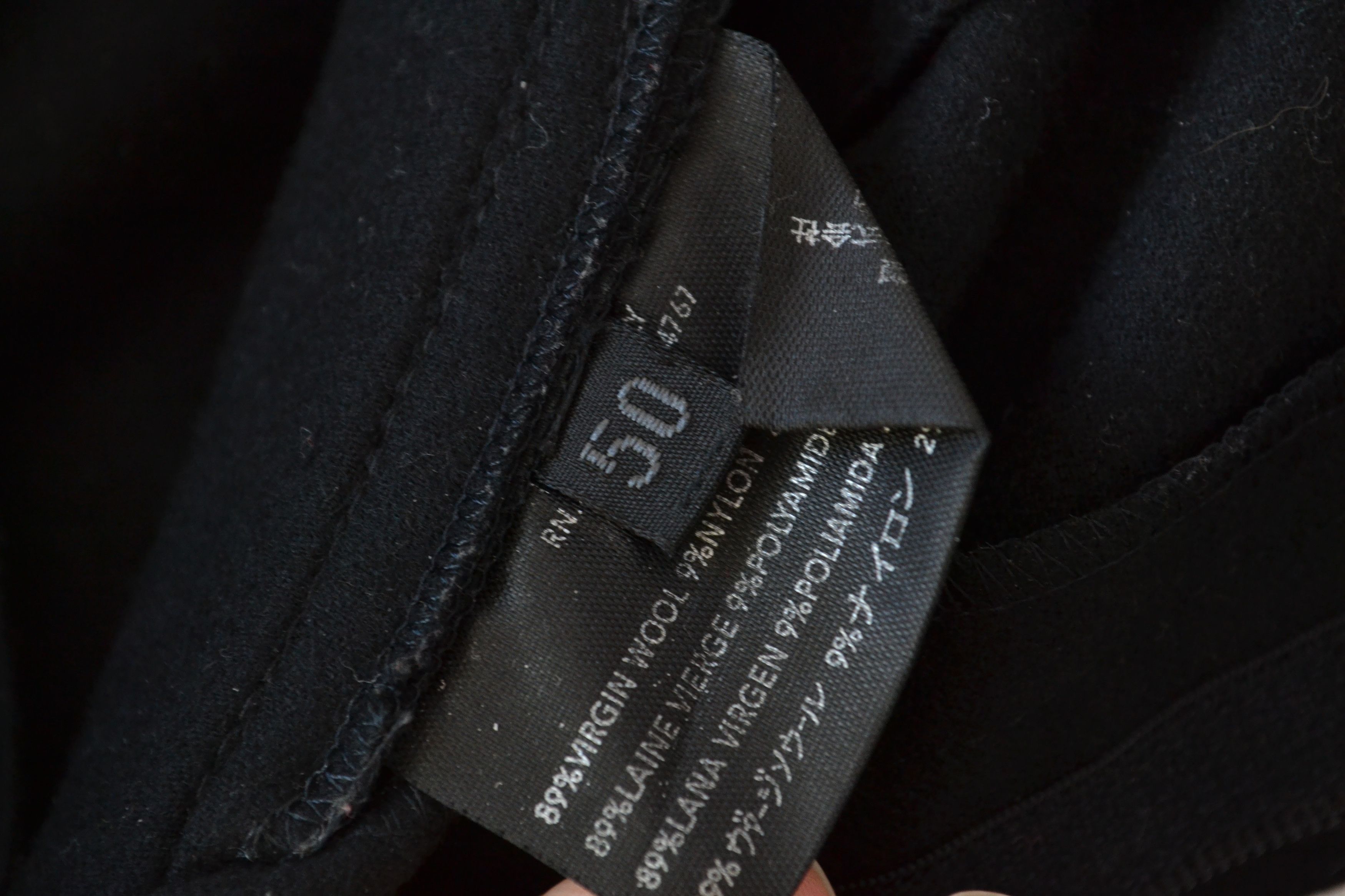 Prada PRADA Pants Velcro Trousers Zip Pockets Wool 1999 Red Tab Size US 34 / EU 50 - 11 Thumbnail