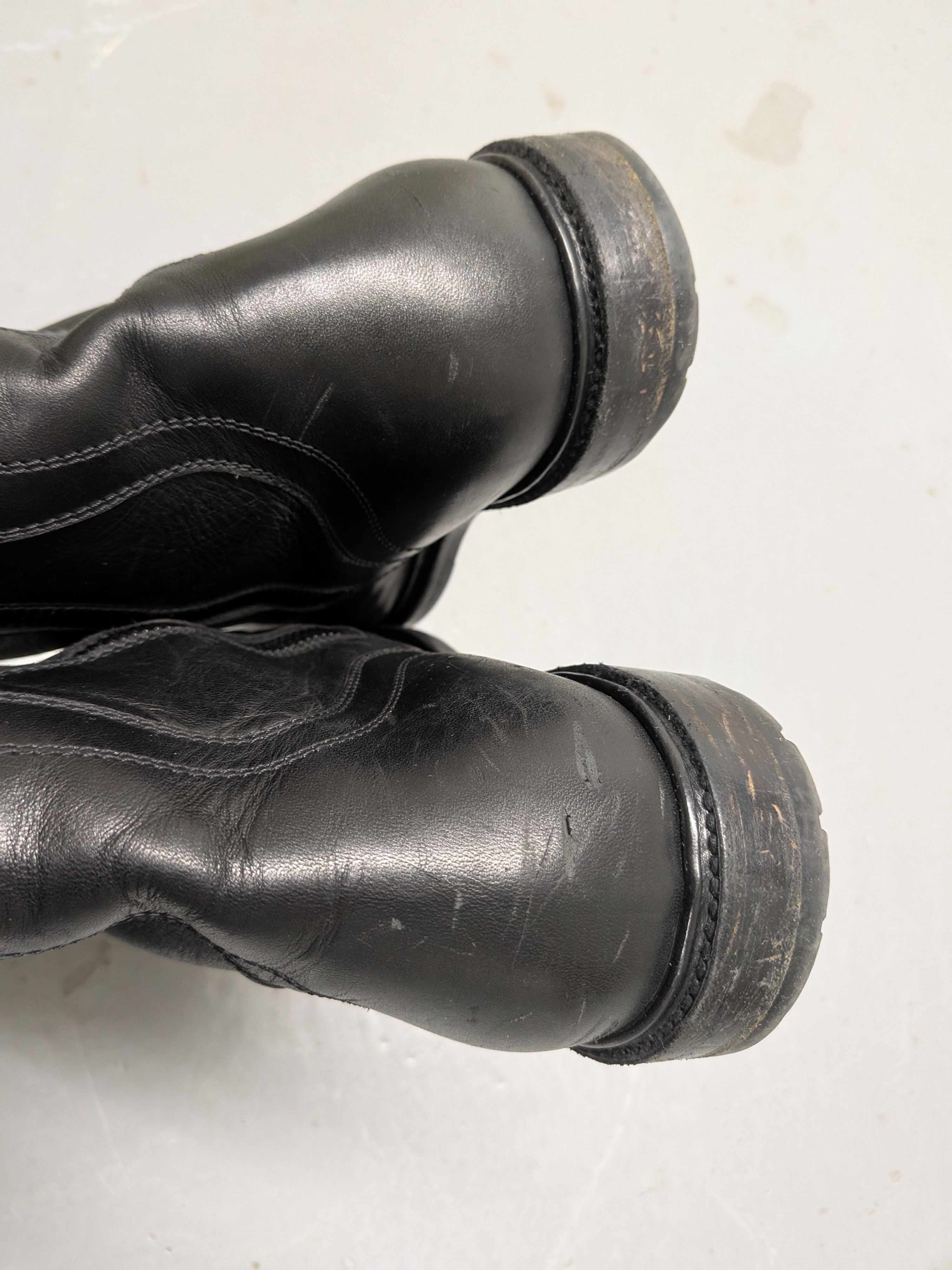 Celine × Hedi Slimane Celine Metal Tip Ranger Combat Boots Size US 12 / EU 45 - 5 Thumbnail