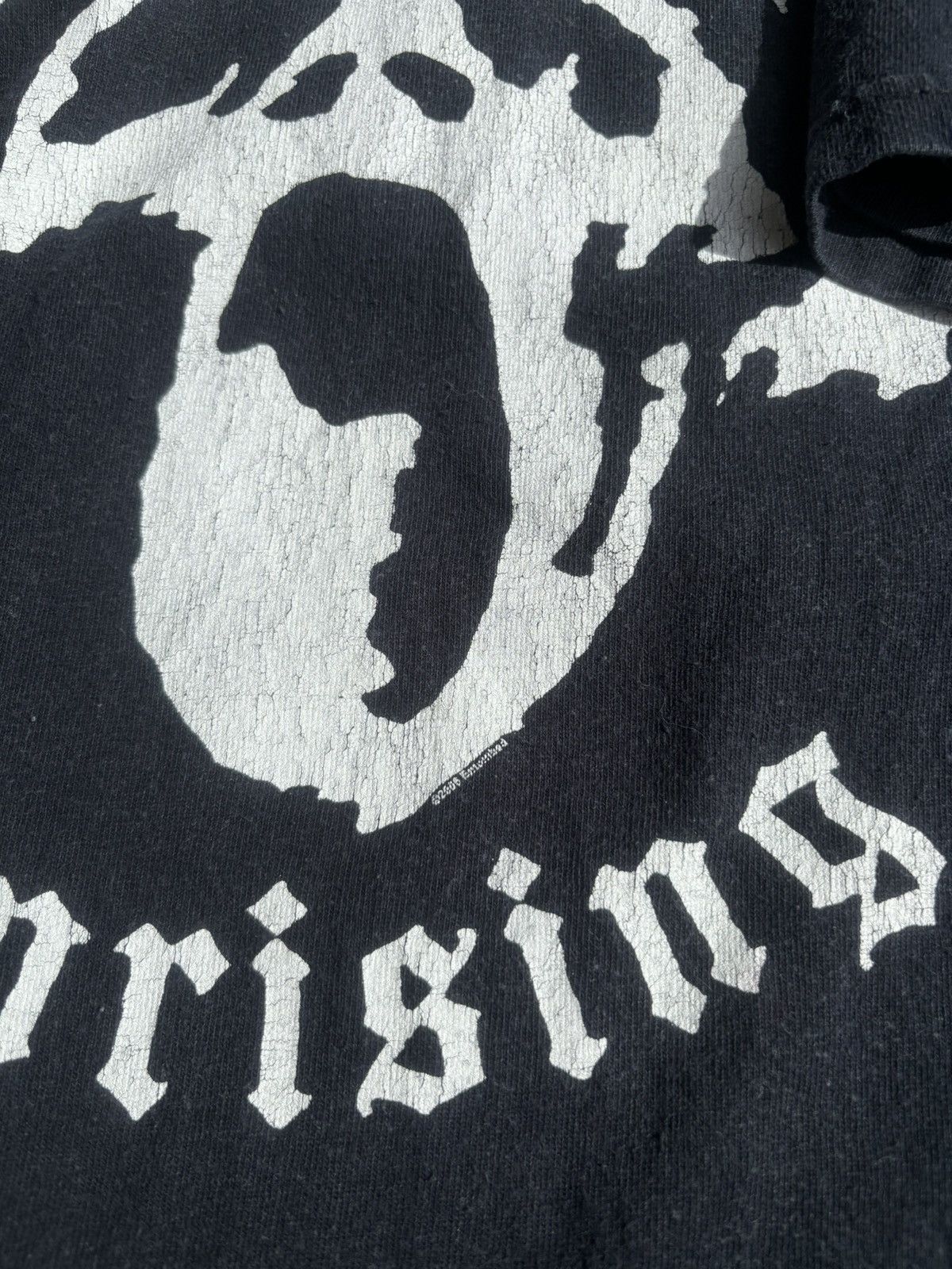 Band Tees × Vintage Crazy Faded Entombed Uprising Skull 90s Goth Grunge Tee Size US L / EU 52-54 / 3 - 7 Thumbnail