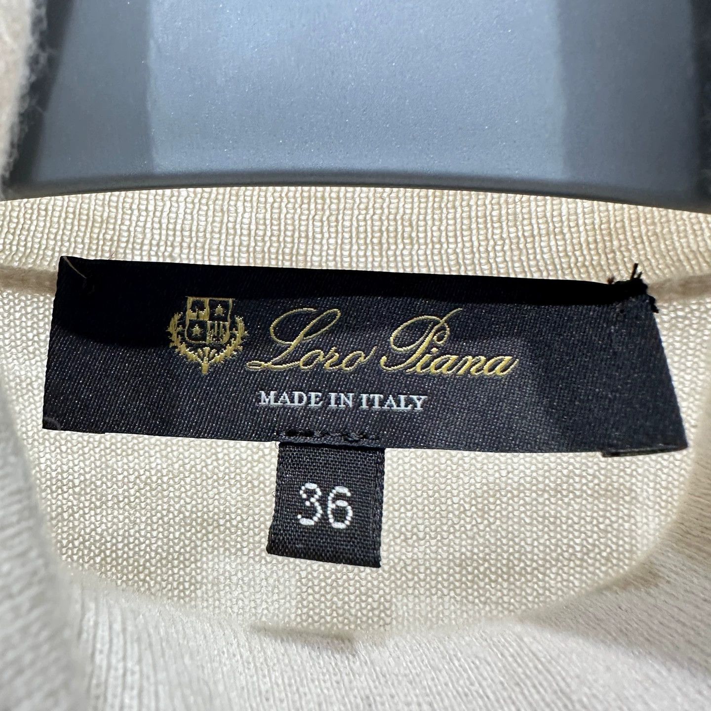 Loro Piana Loro Piana feb304 turtleneck cashmere long-sleeve 36 Size XS / US 0-2 / IT 36-38 - 3 Thumbnail