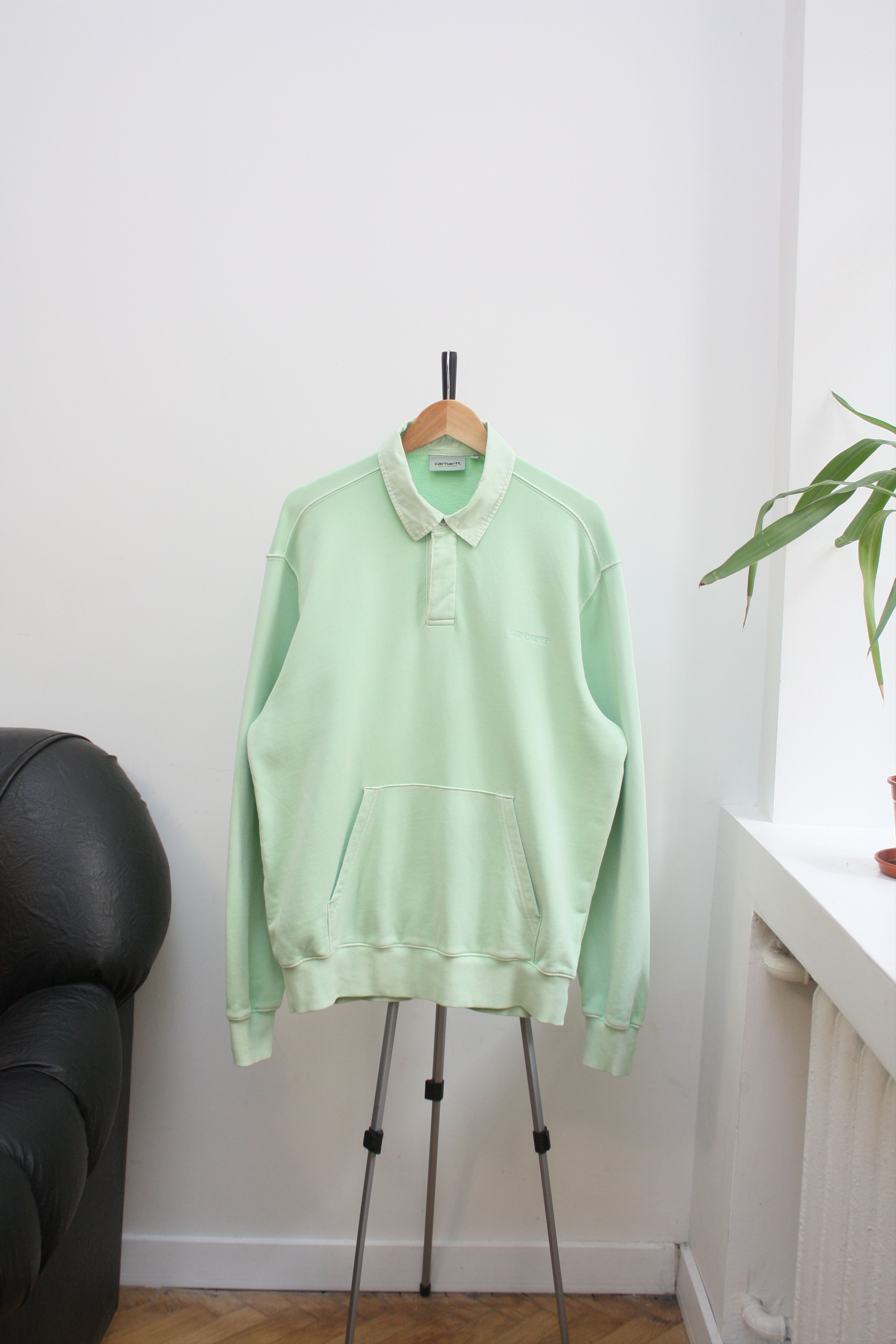 Carhartt Wip Carhartt WIP DUSTER SCRIPT RUGBY SWEAT Men's Medium Size US M / EU 48-50 / 2 - 2 Thumbnail