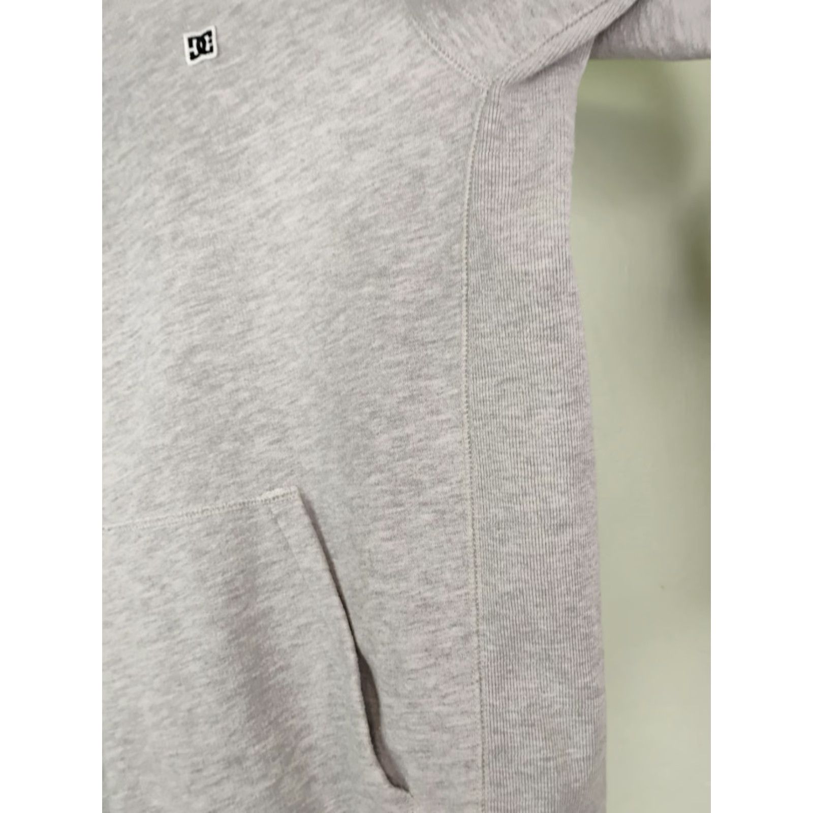 Vintage VINTAGE DC Premium Label Embroidered Logo Hoodie Sweatshirt Large Gray Mens L Size US L / EU 52-54 / 3 - 4 Thumbnail