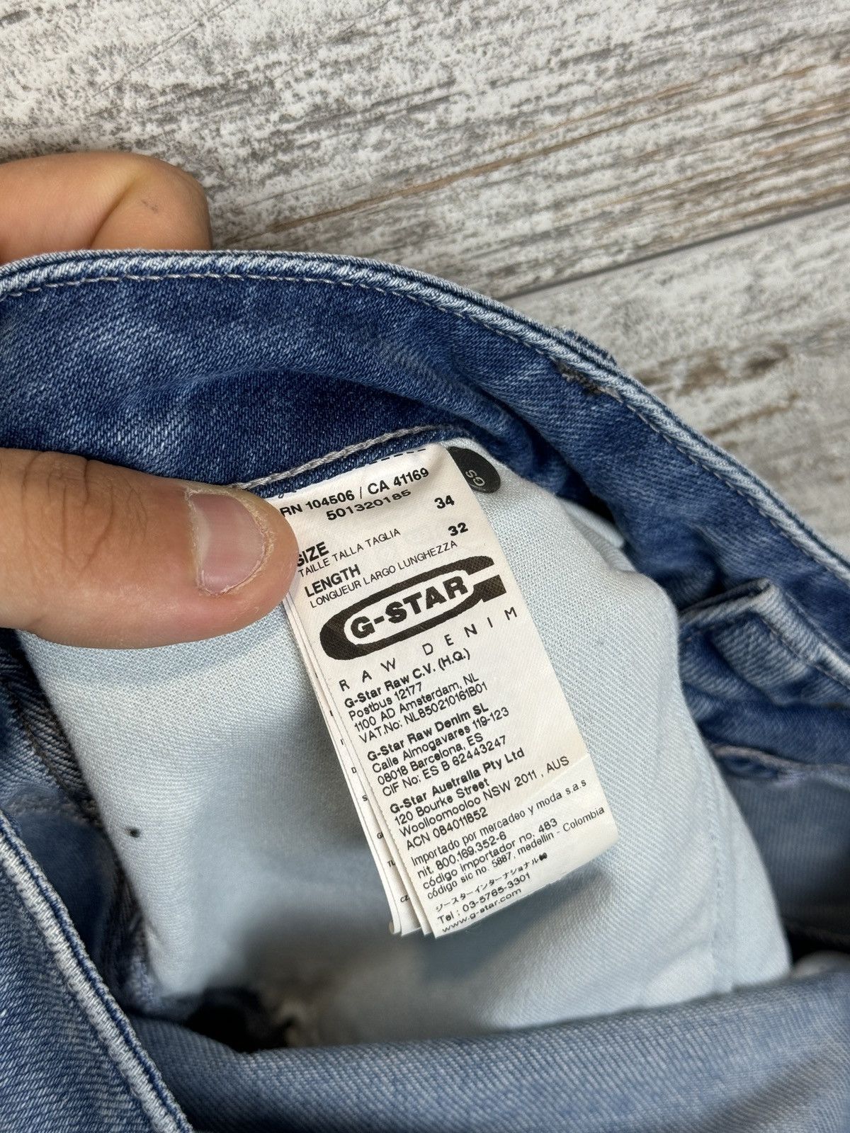 G-Star Mens G Star Raw 5620 3D LOW TAPERED jeans cargo pants denim Size US 34 / EU 50 - 16 Thumbnail