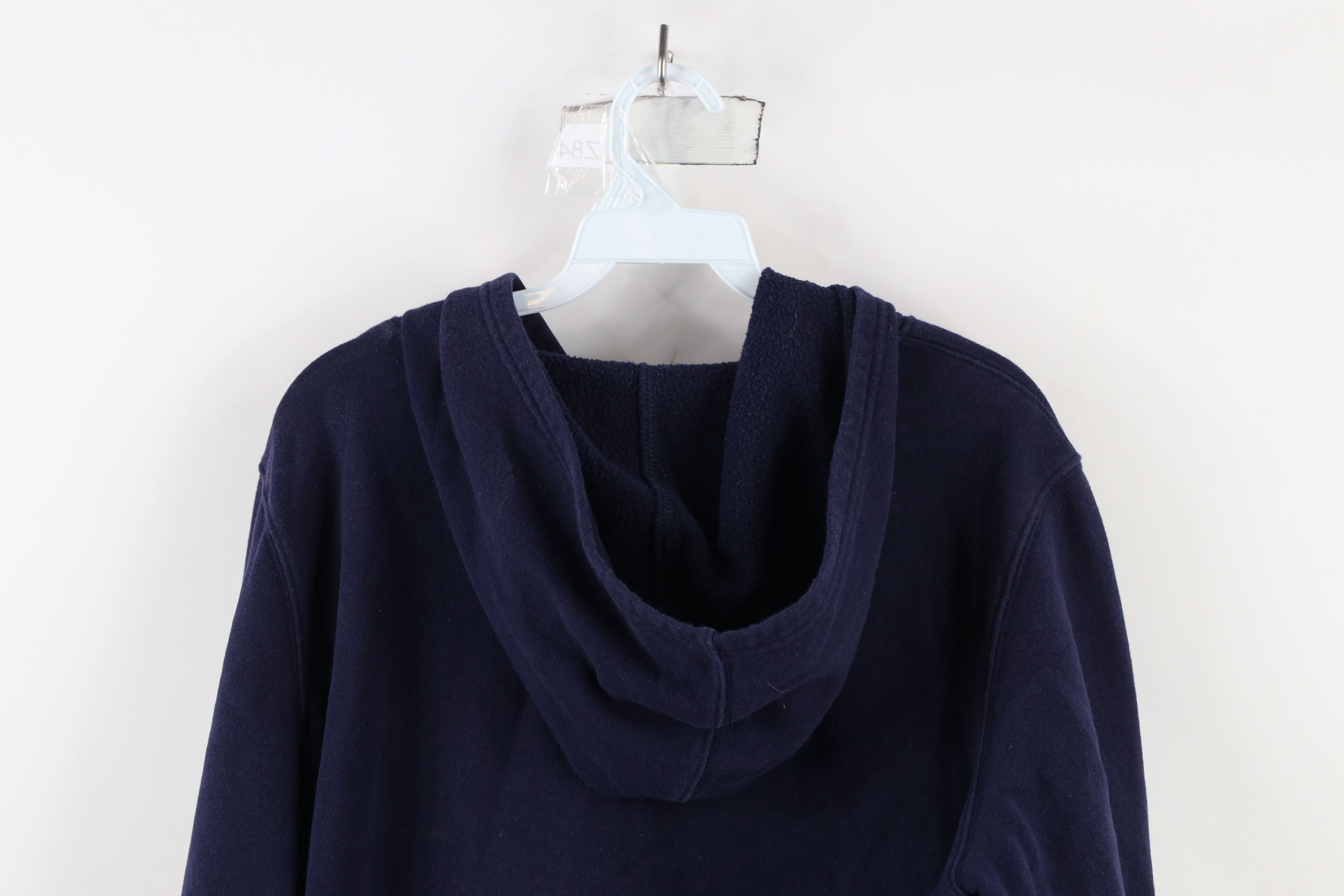 Gap × Vintage Vintage Gap Spell Block Letter Hoodie Sweatshirt Navy Blue Size XL / US 12-14 / IT 48-50 - 10 Thumbnail