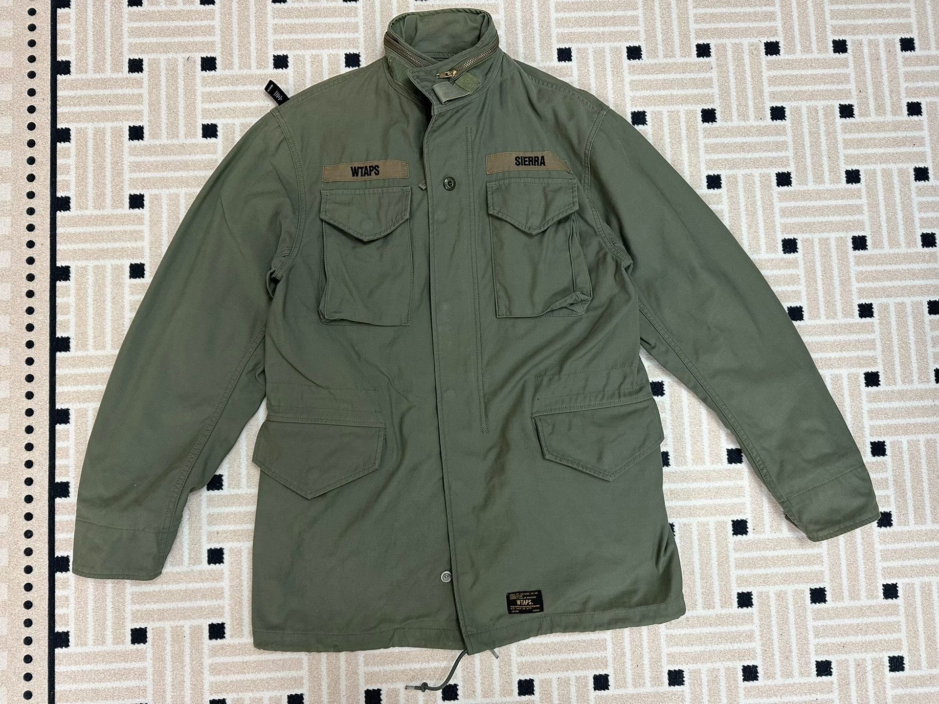Wtaps WTAPS 15AW M-65 NYCO Satin Jacket Size US S / EU 44-46 / 1 - 1 Thumbnail