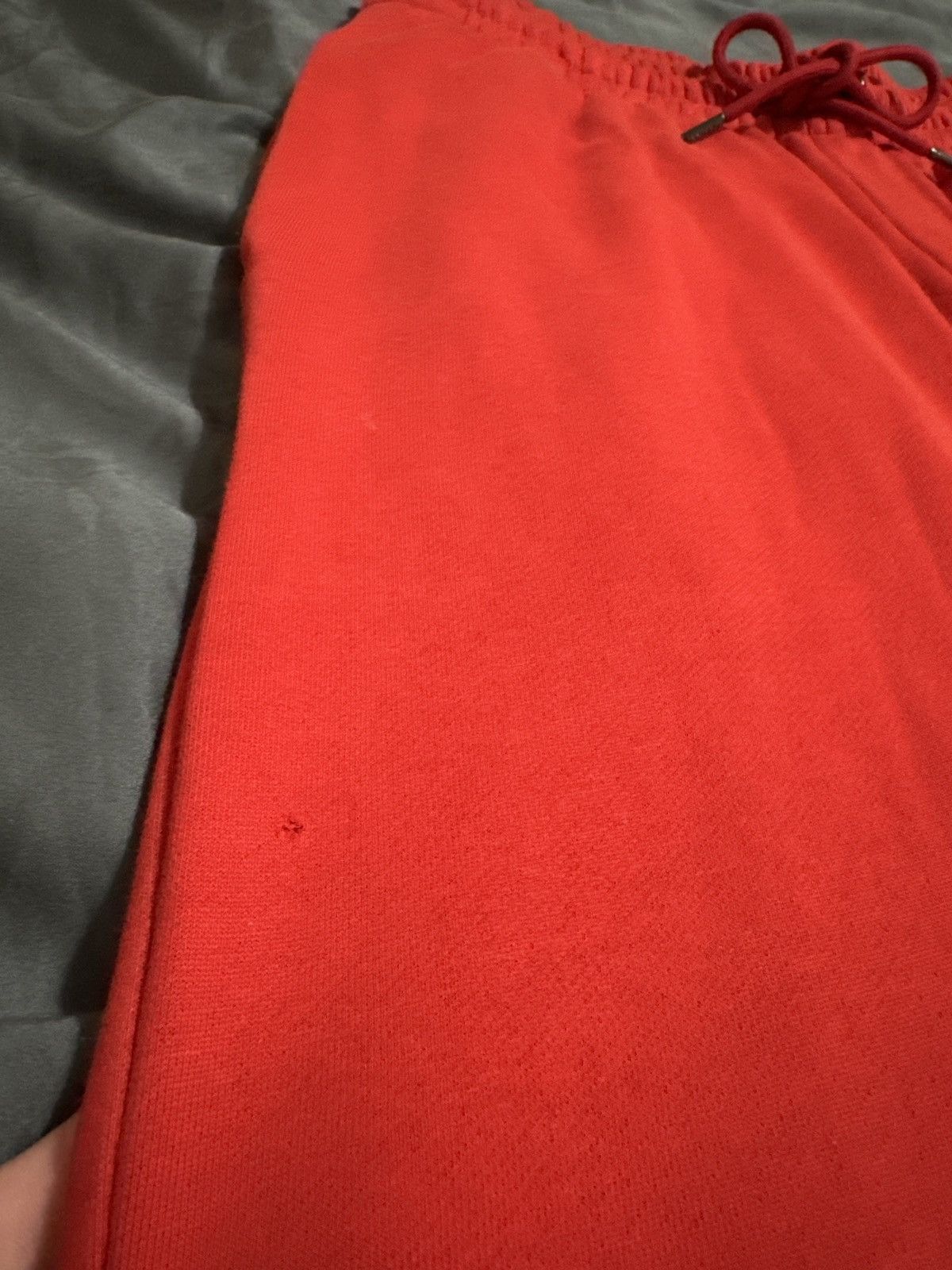 Burberry Burberry Red Chequer EKD Munley Sweatpants Size US 31 - 10 Thumbnail