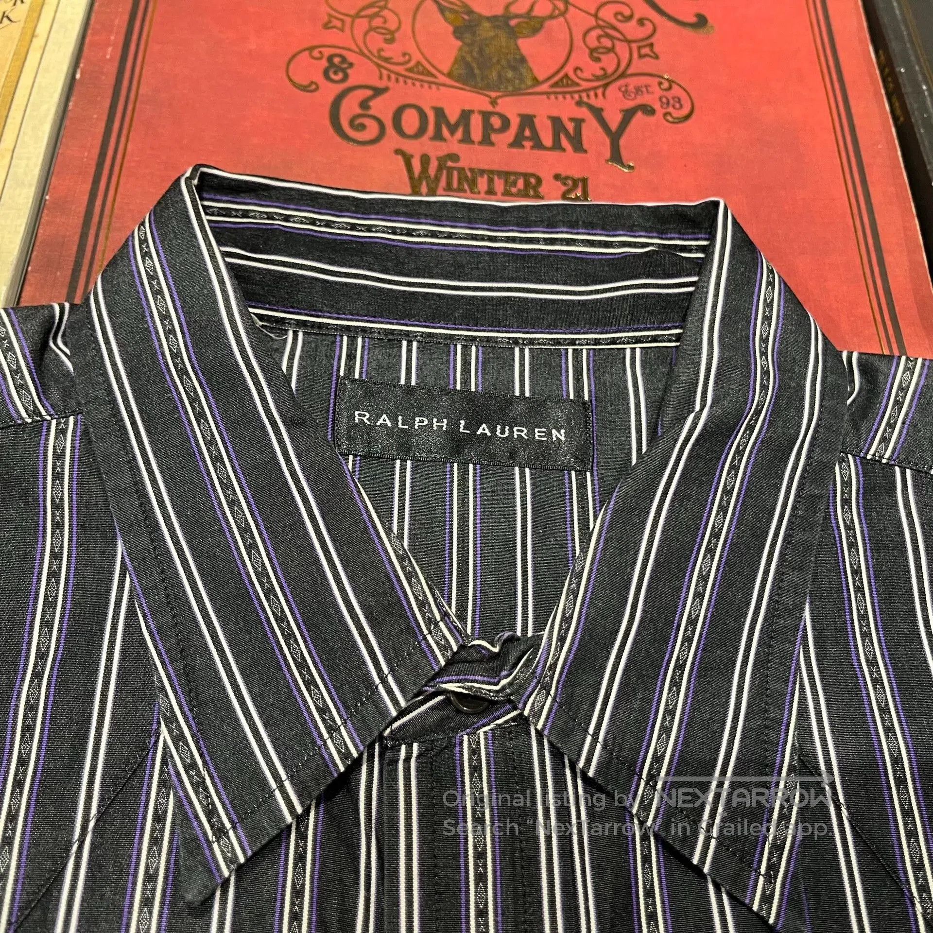 RRL Ralph Lauren Ralph Lauren Striped Shirt. Size US M / EU 48-50 / 2 - 4 Thumbnail