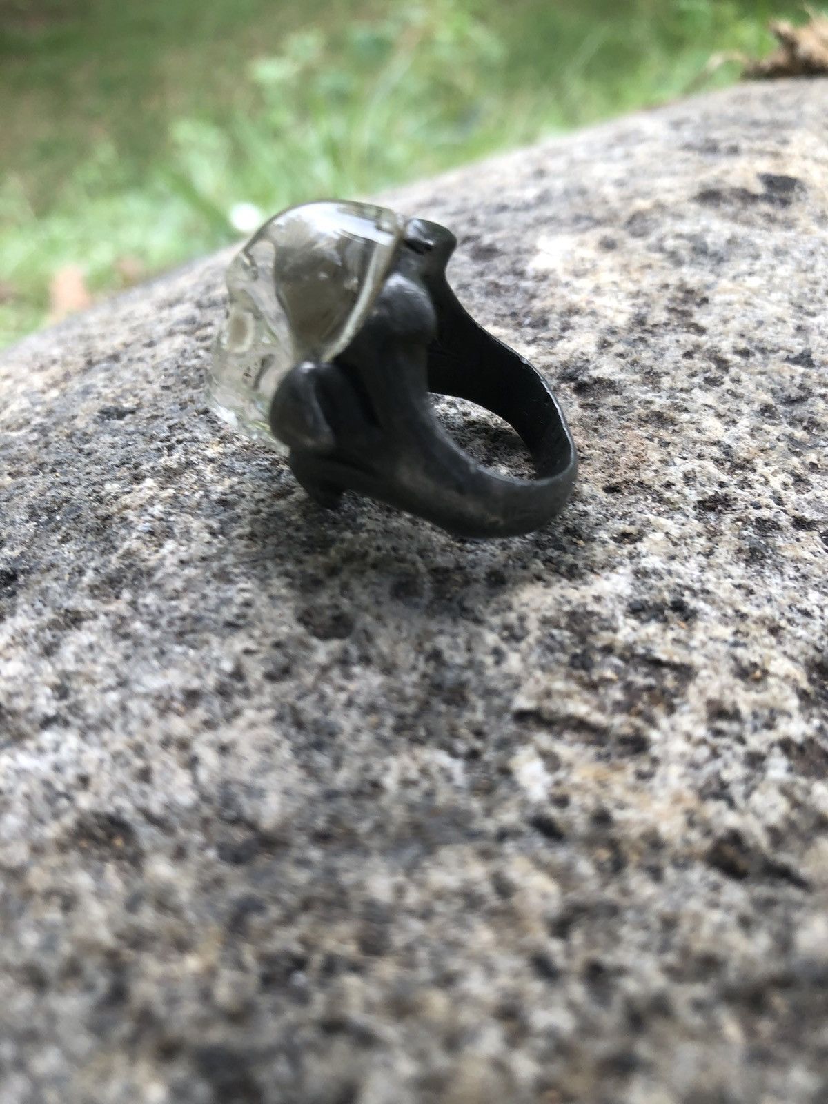 Vintage vintage x alchemy england skull ring Size 42 - 4 Thumbnail