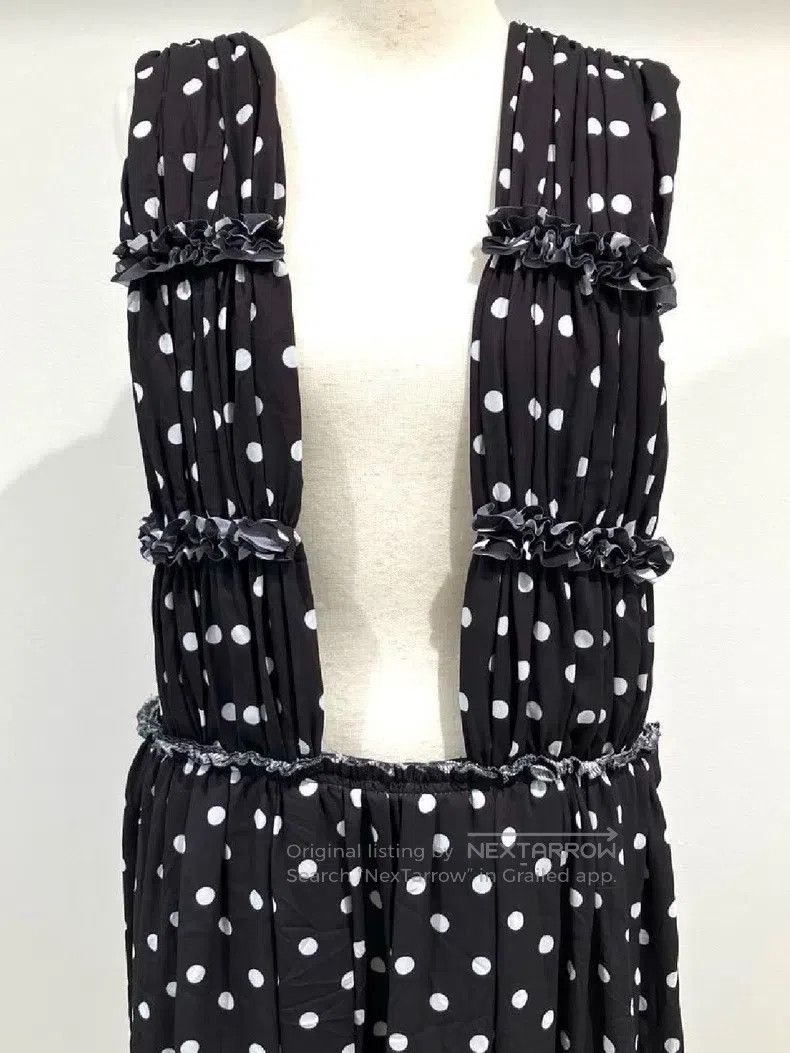 Comme des Garcons Comme des Garcons Ruffled Polka Dot Overalls Dress Size M / US 6-8 / IT 42-44 - 4 Thumbnail