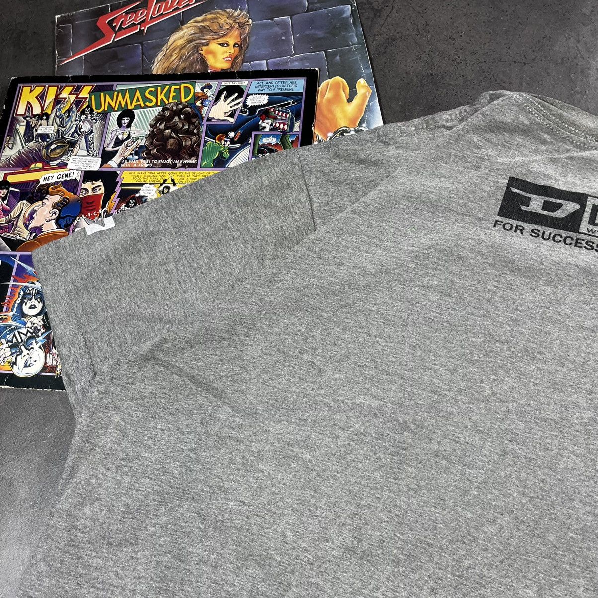 Diesel Vintage 90s Diesel Spellout Big Logo Tshirt Tee Avant Garde Size US XL / EU 56 / 4 - 12 Thumbnail