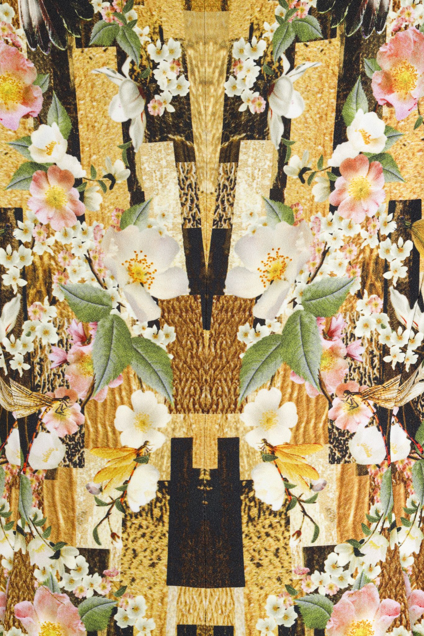 Alexander McQueen Alexander McQueen RARE Golden Yellow Flora and Fauna Blazer Size M / US 6-8 / IT 42-44 - 9 Thumbnail