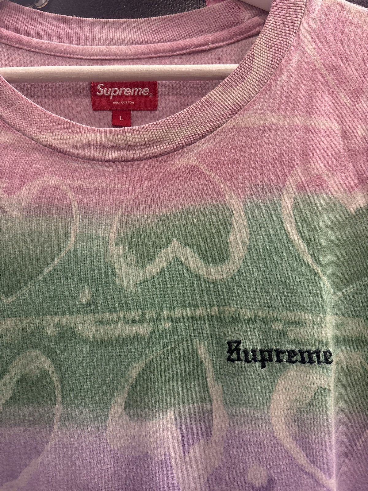 Comme des Garcons SHIRT × Supreme Supreme comme des garsons heart dyed shirt Size US L / EU 52-54 / 3 - 3 Thumbnail