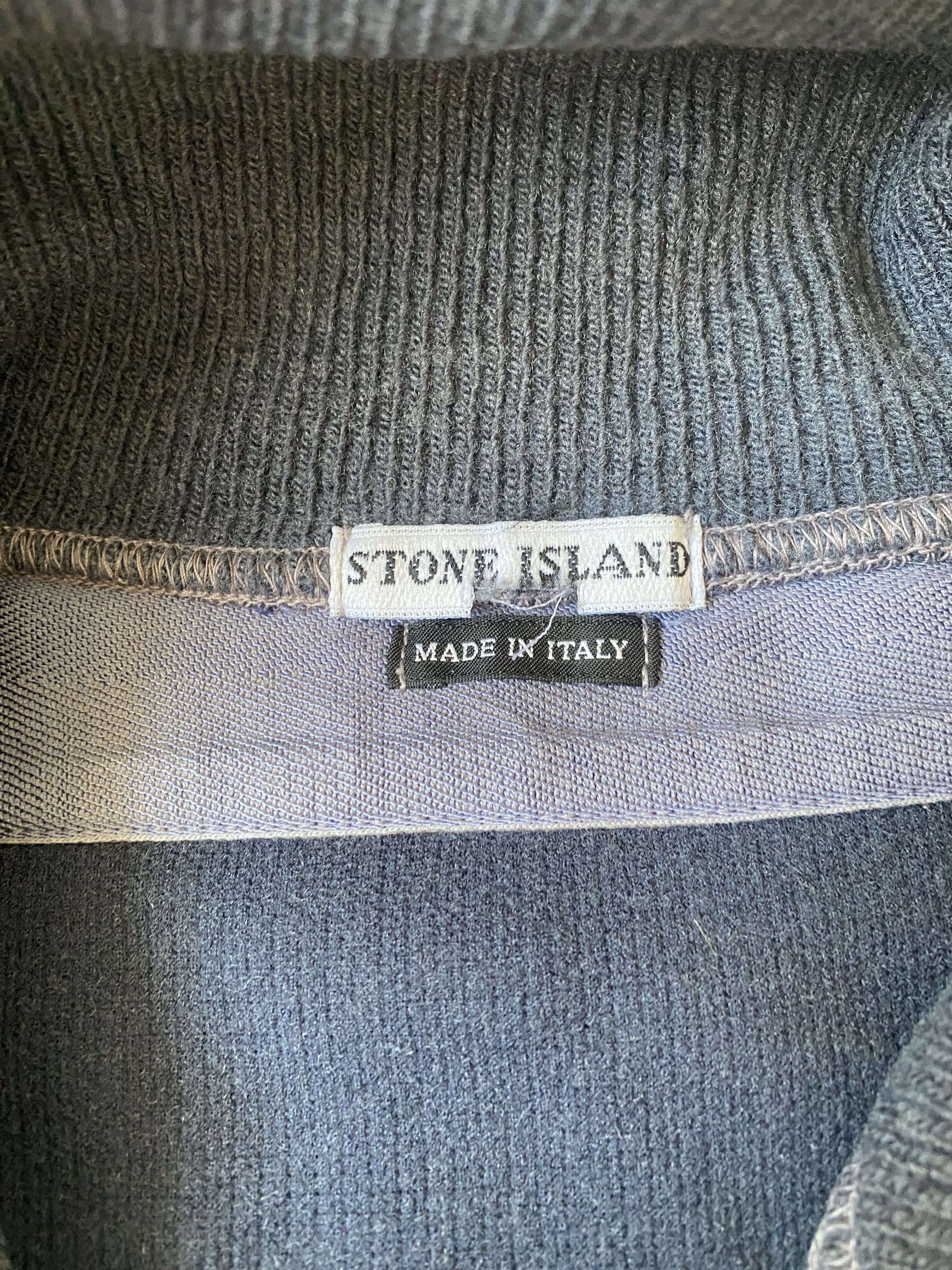 Massimo Osti × Stone Island Stone Island Vintage Big Logo Sweater Size US M / EU 48-50 / 2 - 5 Thumbnail
