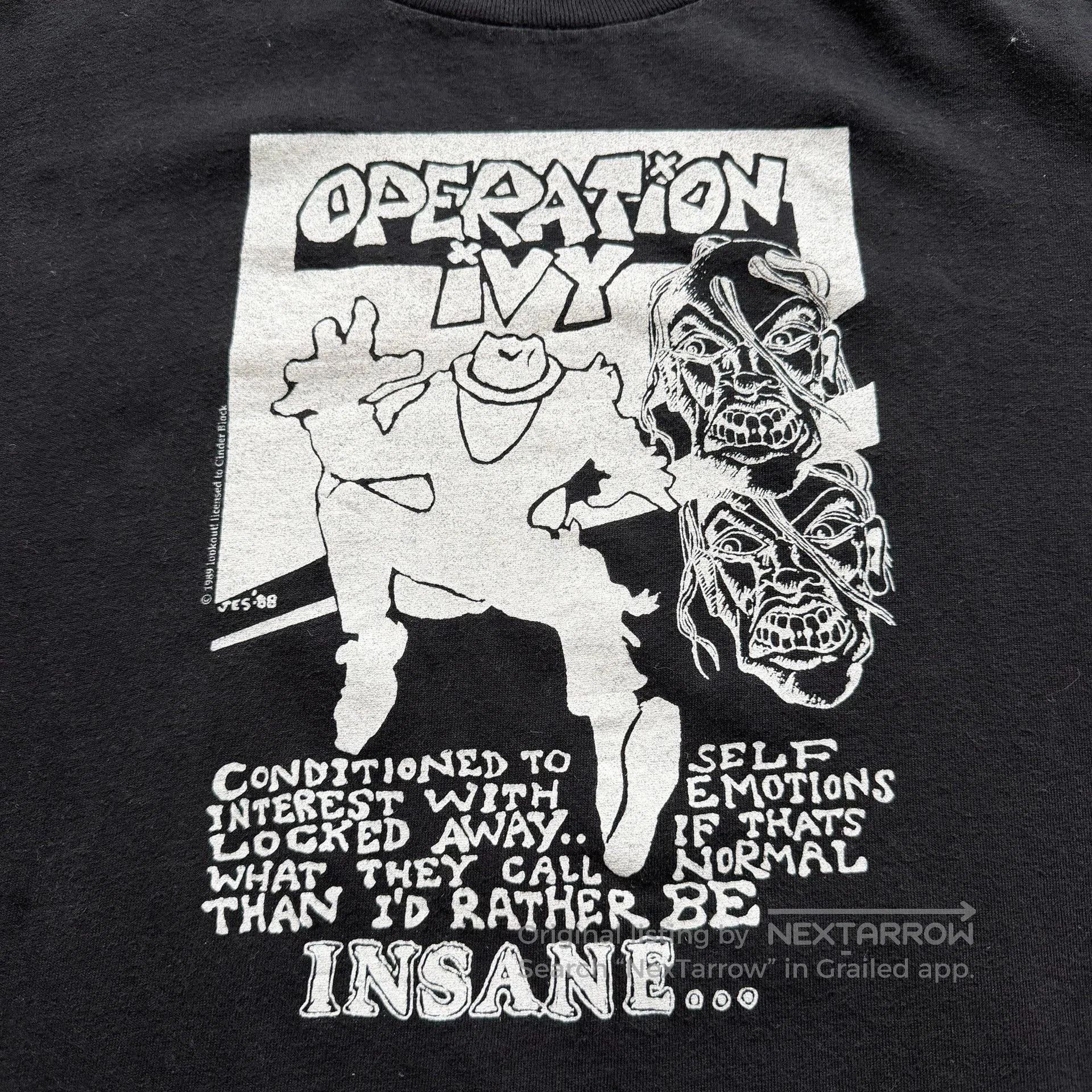 Vintage Vintage 90s Operation Ivy Band Tee. Size US M / EU 48-50 / 2 - 4 Thumbnail