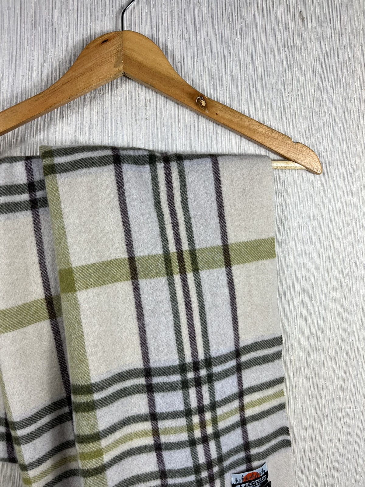 Acne Studios × Holzweiler Holzweiler wool cashmere heavy scarf checked Size ONE SIZE - 2 Thumbnail