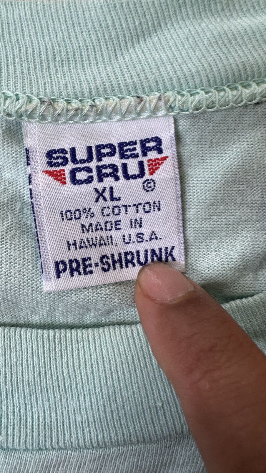 Vintage VINTAGE POLYTEES SUPER CRU HAWAIIAN ISLAND YATCH CLUB Size US XL / EU 56 / 4 - 4 Thumbnail