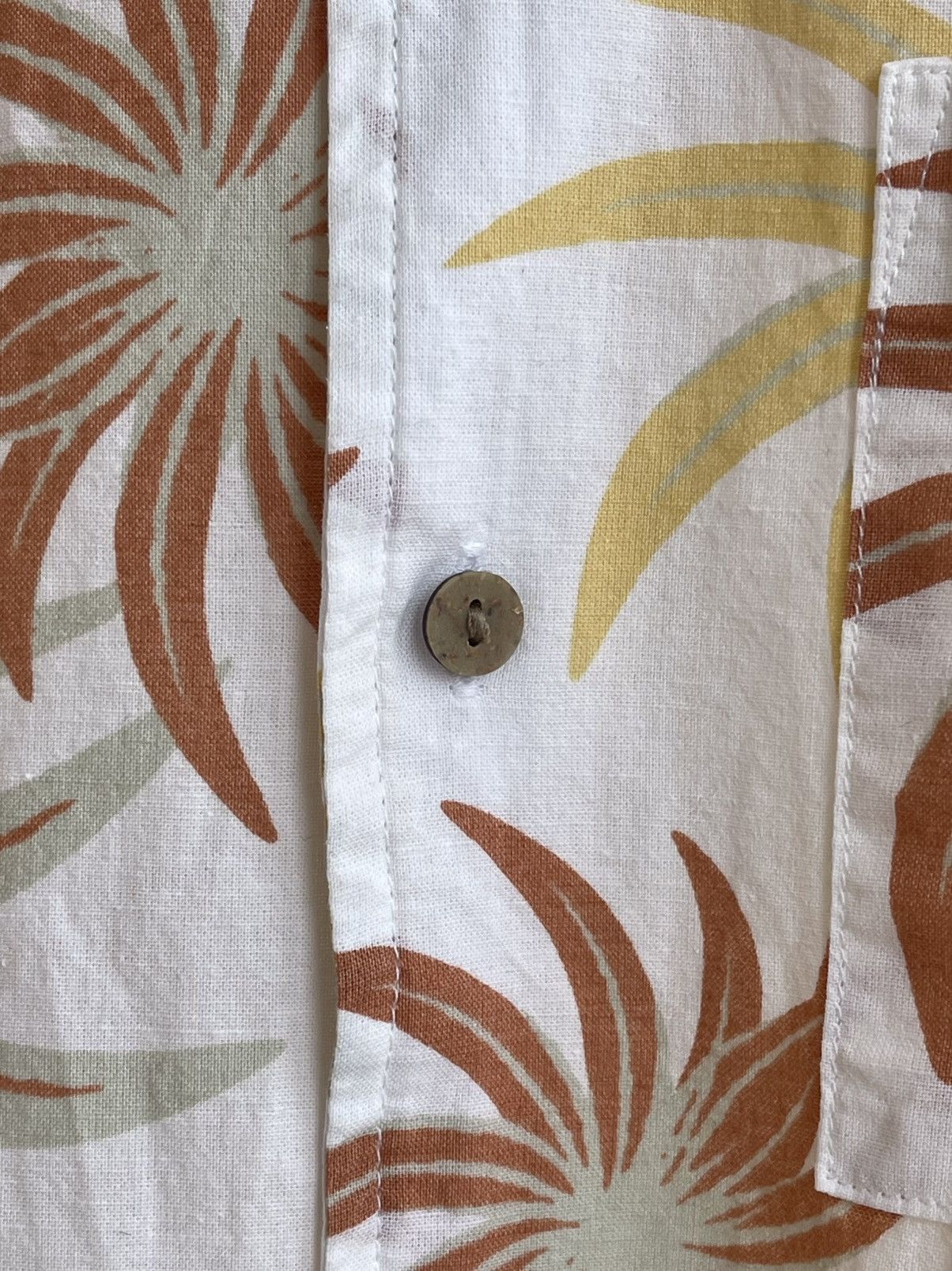 Percival Floral Print Camp Collar Cotton Linen Short Sleeve Shirt Size US S / EU 44-46 / 1 - 5 Thumbnail