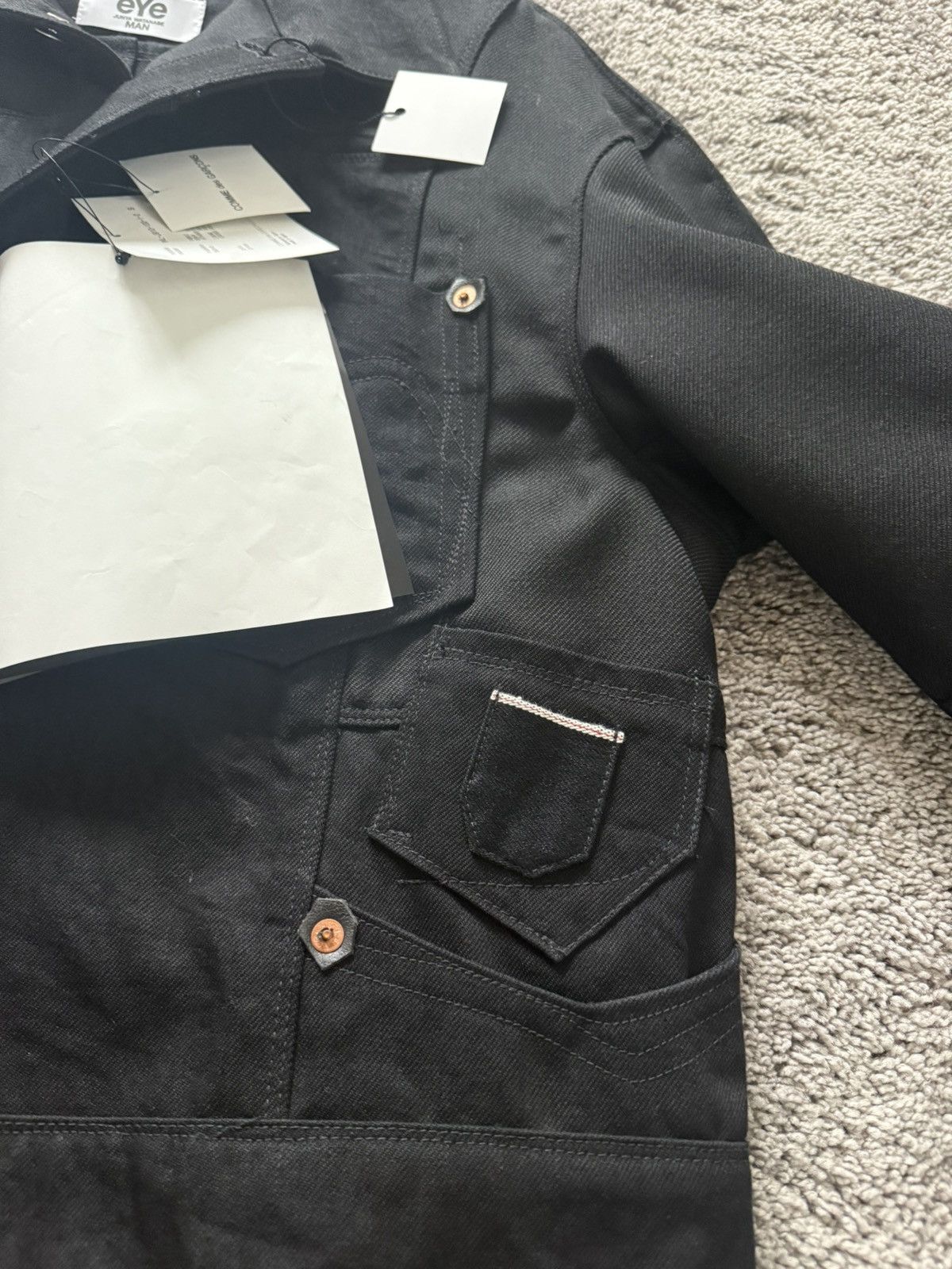 Comme des Garcons × Junya Watanabe × Levi's Levi’s CDG Junya Watanabe Denim Jacket Size US S / EU 44-46 / 1 - 5 Thumbnail