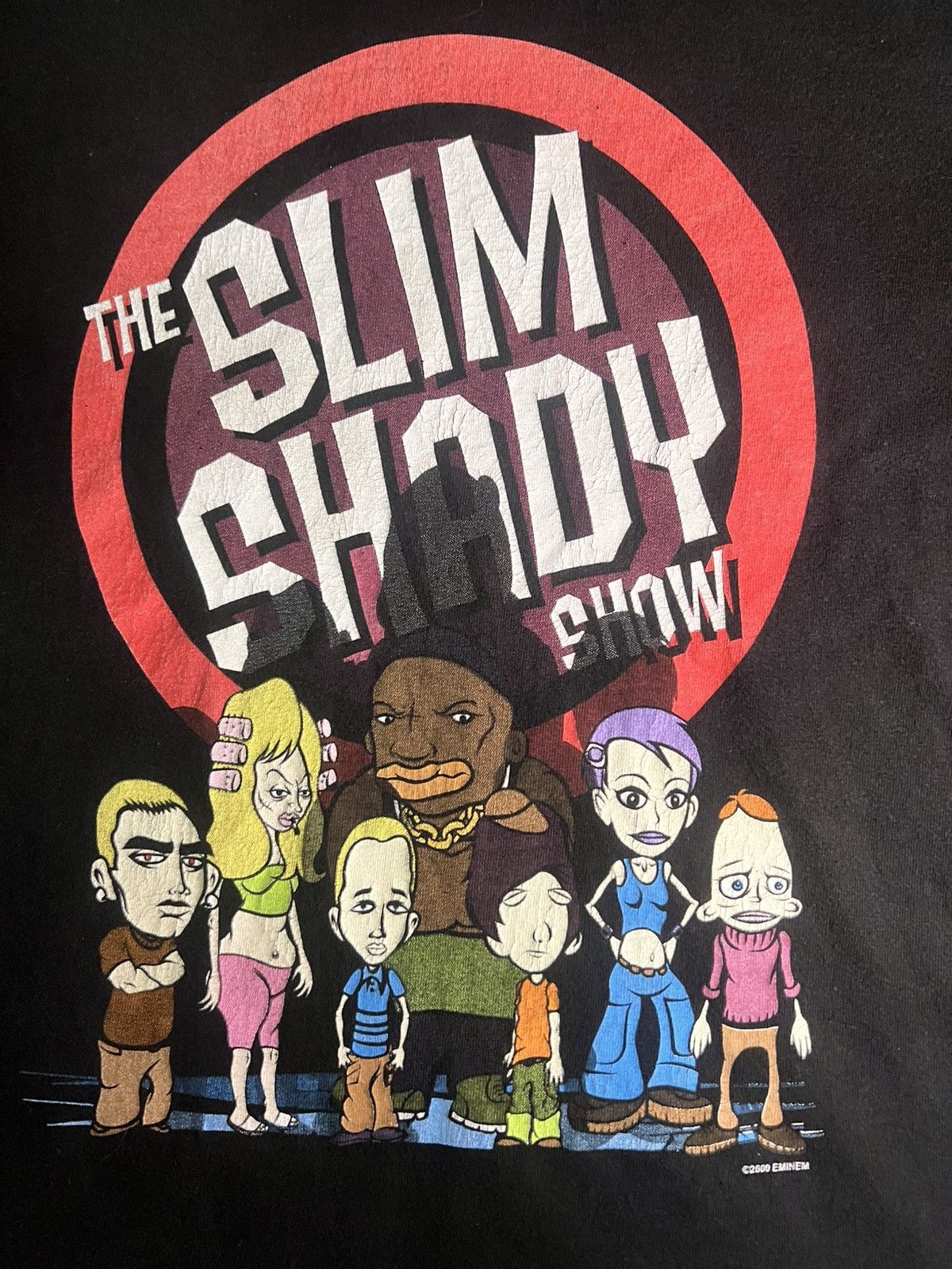 Vintage VTG.Eminem The Slim Shady Show Promo Show Eminem T Shirt. Size US M / EU 48-50 / 2 - 2 Thumbnail