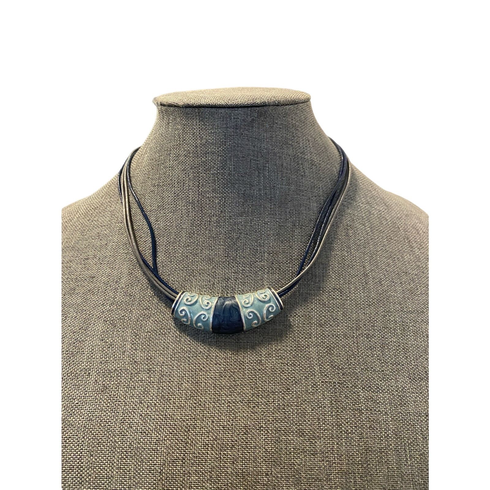 Other blue bib necklace Size ONE SIZE - 1 Thumbnail