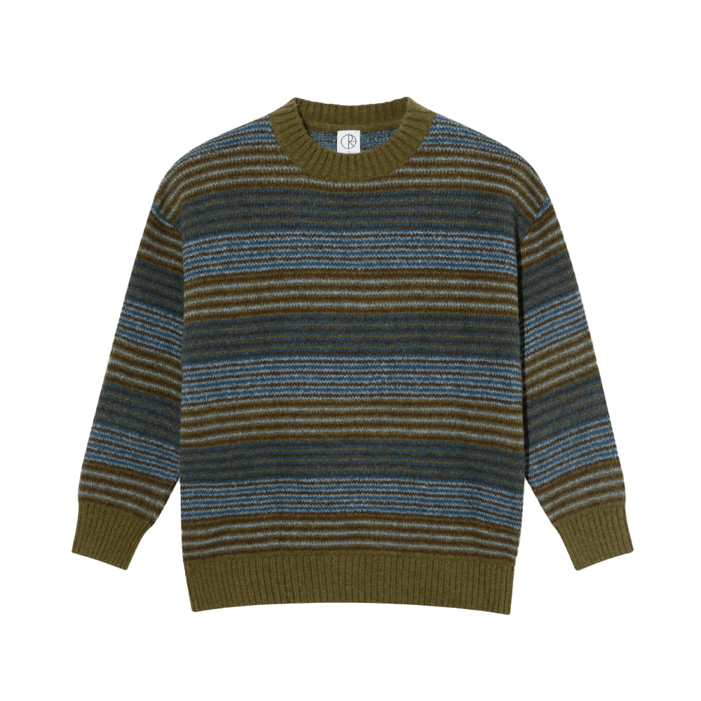 Polar Skate Co. Polar George Stripe Jumper • 2 (Large) Size US L / EU 52-54 / 3 - 1 Thumbnail