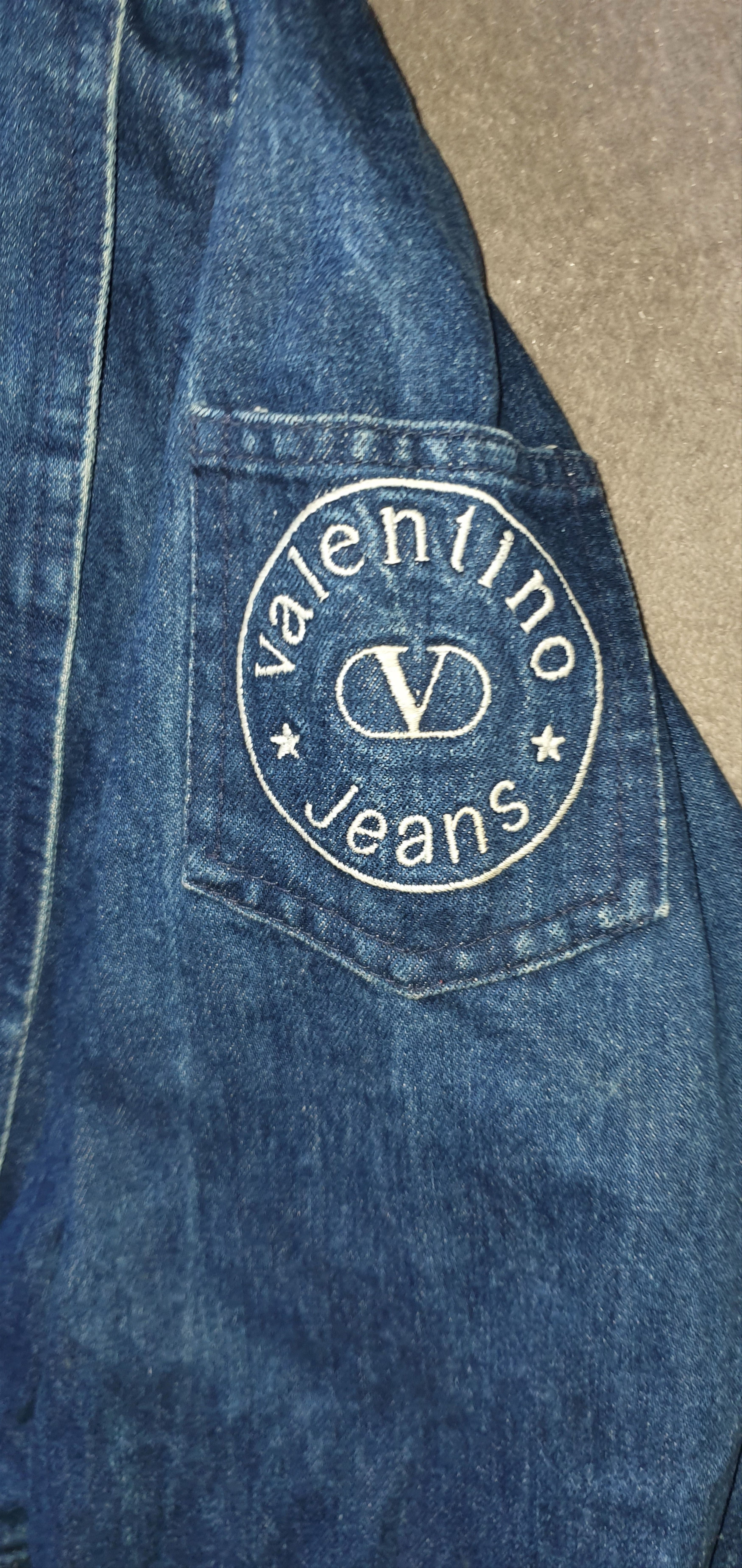 Other Valentino Blue Denim Cotton Vintage 1980s Coat Size US S / EU 44-46 / 1 - 5 Thumbnail