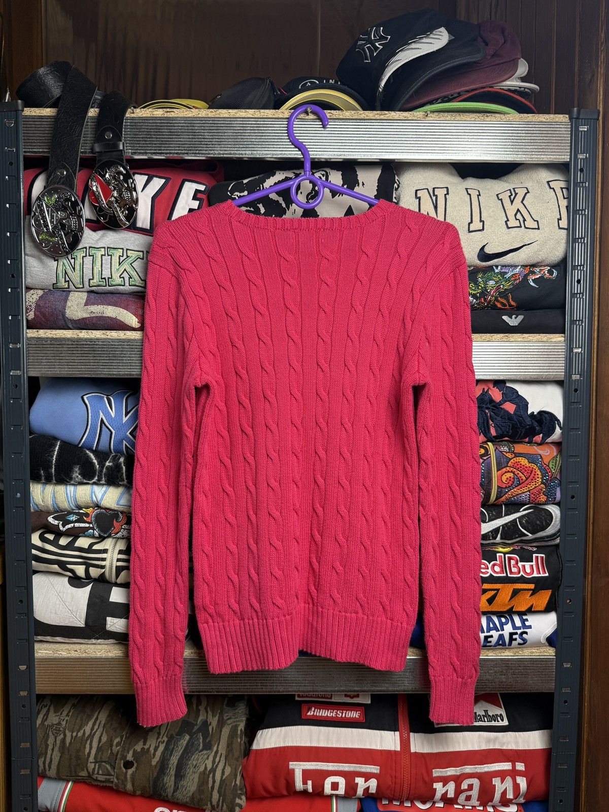 Polo Ralph Lauren Polo Ralph Lauren sweaters pink streetwear size M Size US M / EU 48-50 / 2 - 2 Thumbnail