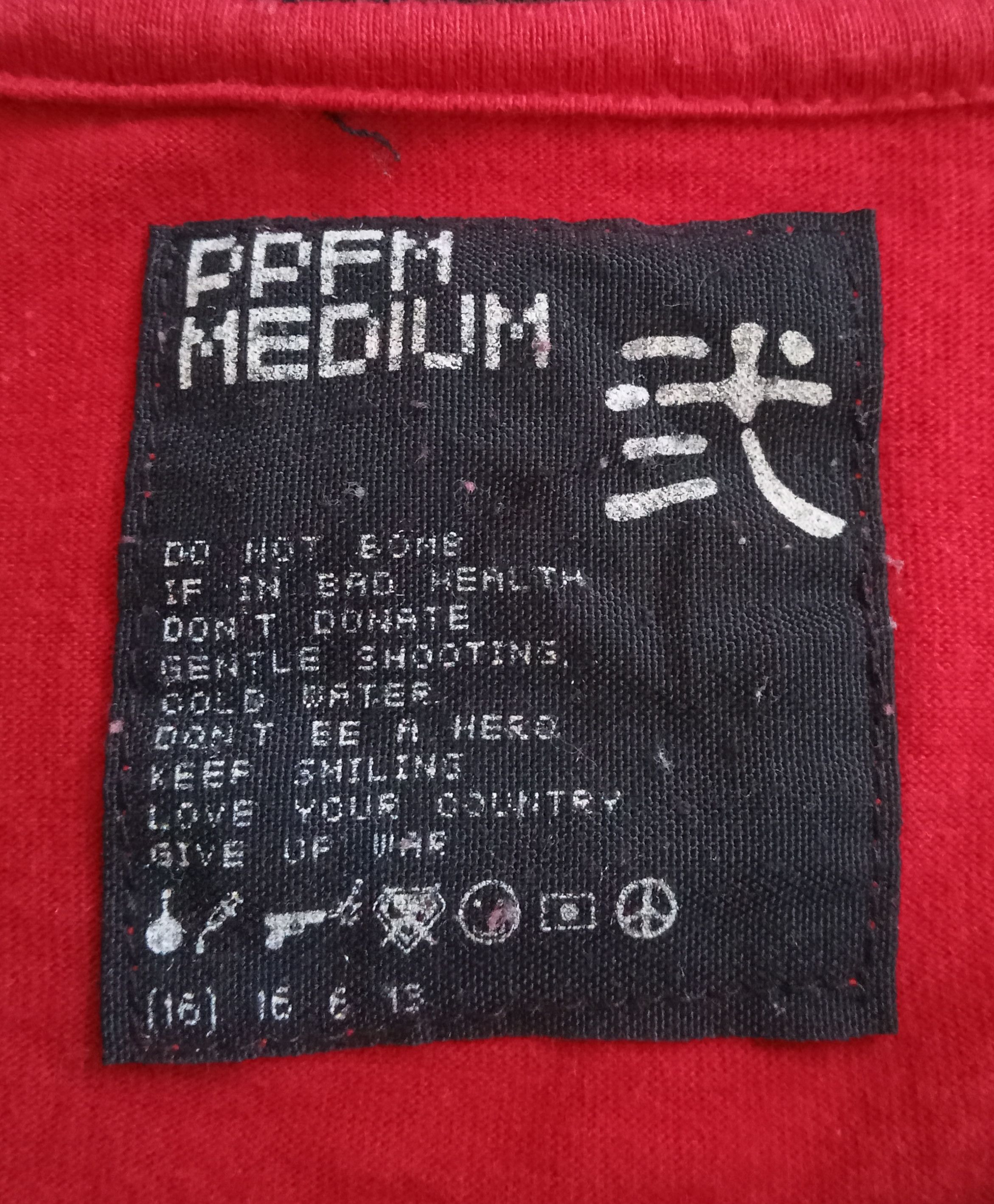 Japanese Brand PPFM Skull Gothic Design T Shirt Size M / US 6-8 / IT 42-44 - 2 Thumbnail